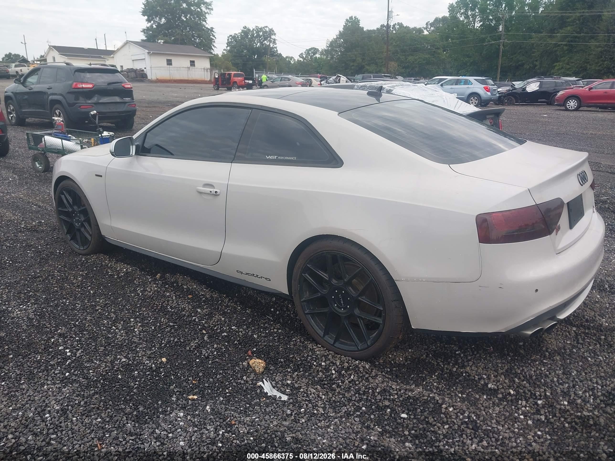 2011 Audi S5 4.2 Premium Plus Gray vin: WAUCVAFR7BA010898