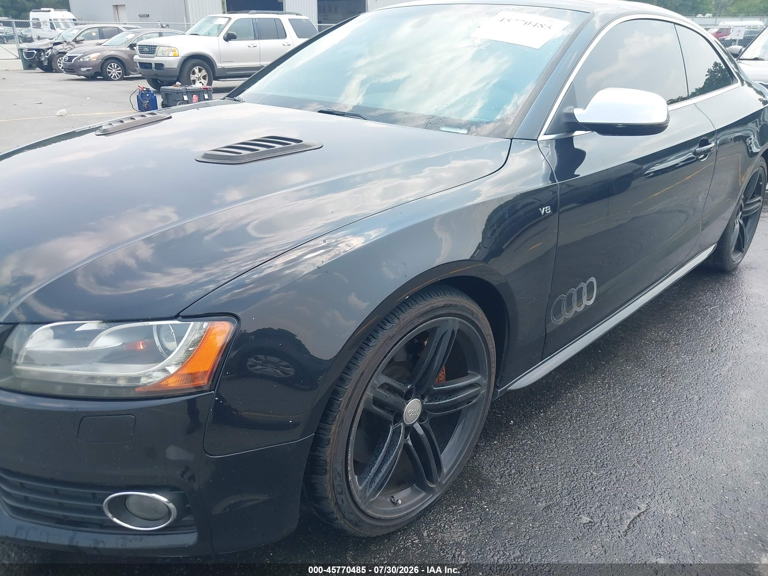 2011 Audi S5 4.2 Premium Plus Черный vin: WAUCVAFR7BA036904