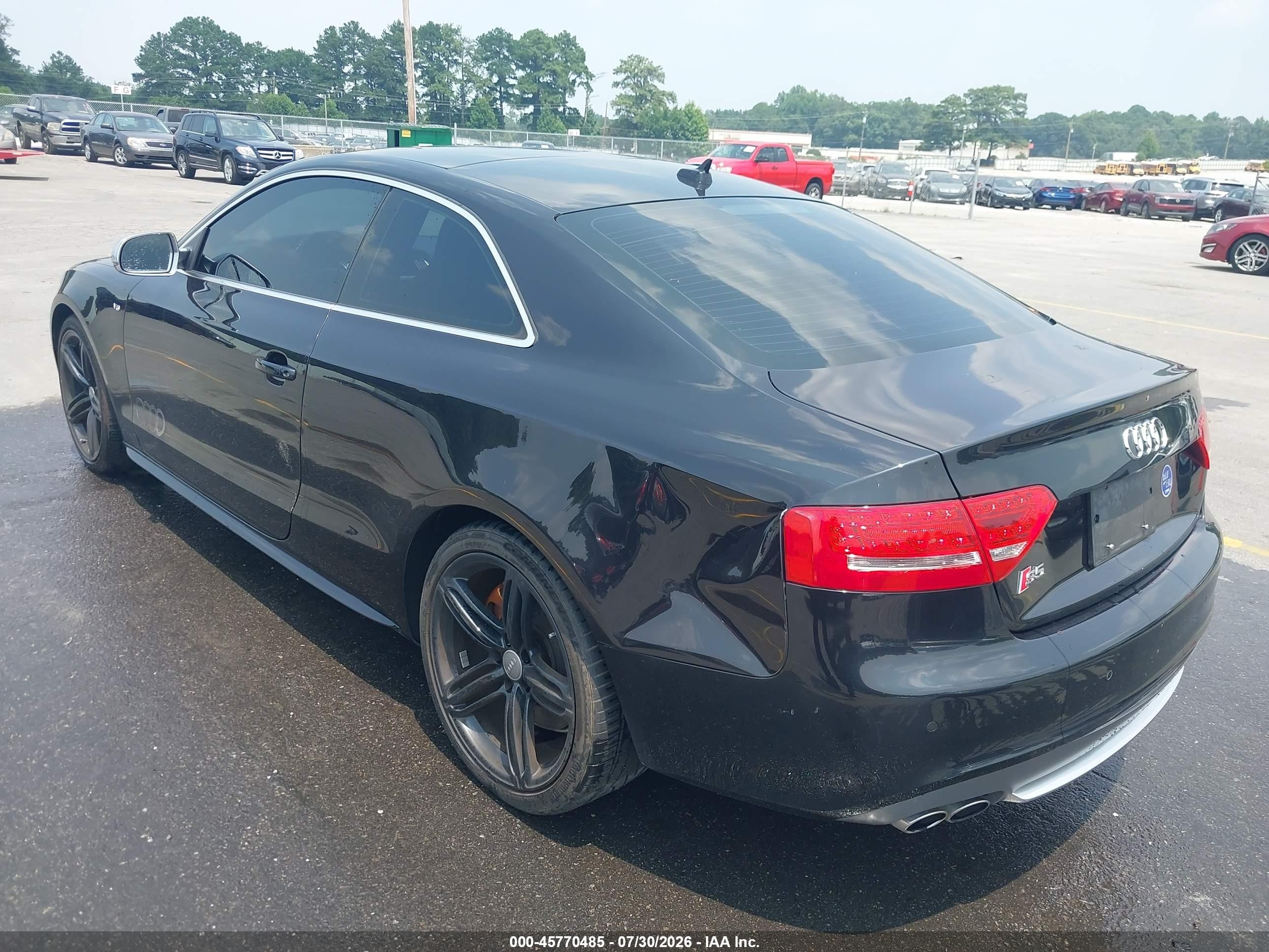 2011 Audi S5 4.2 Premium Plus Черный vin: WAUCVAFR7BA036904