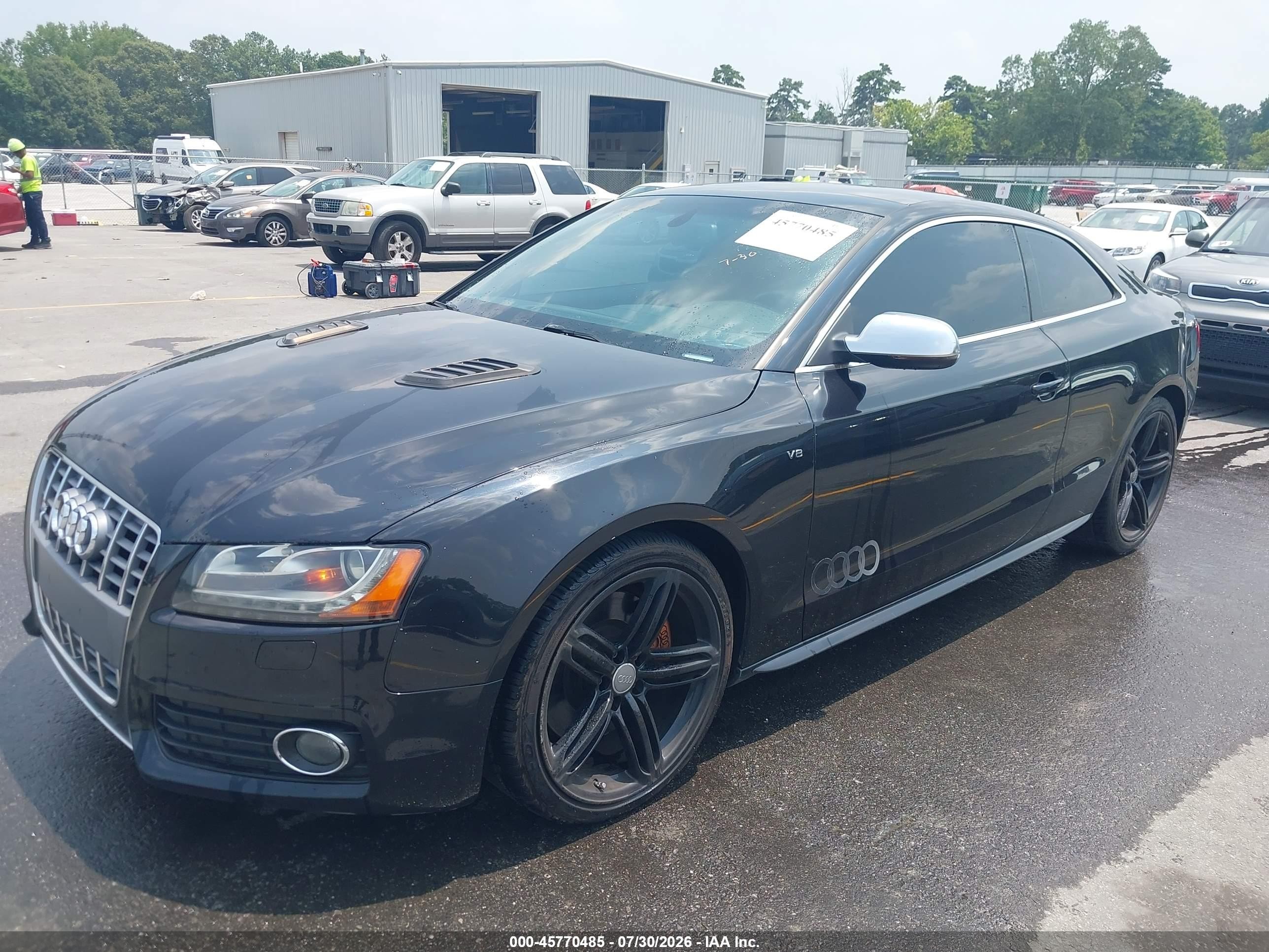 2011 Audi S5 4.2 Premium Plus Черный vin: WAUCVAFR7BA036904