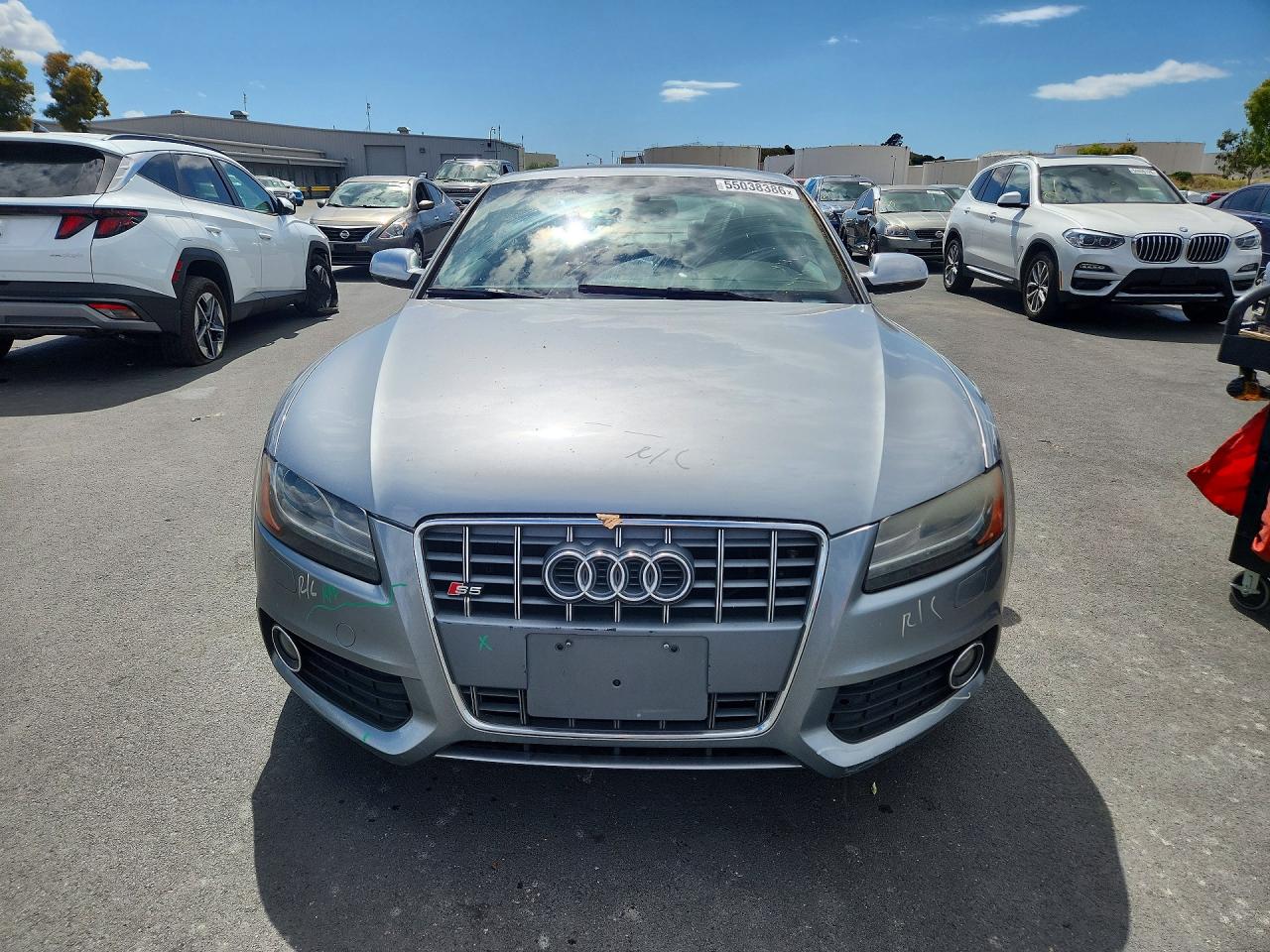2011 Audi S5 Premium Plus Silver vin: WAUCVAFR8BA066722