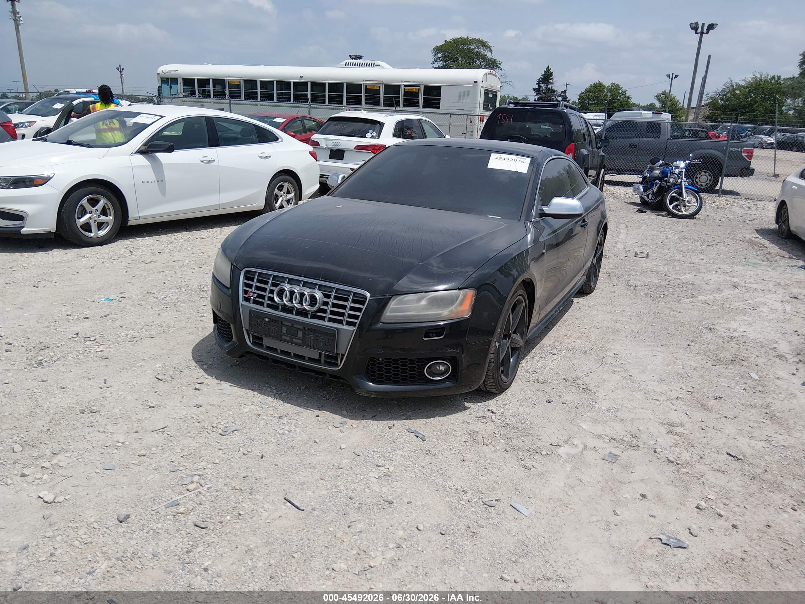 2012 Audi S5 Premium Plus Black vin: WAUCVAFR8CA003816