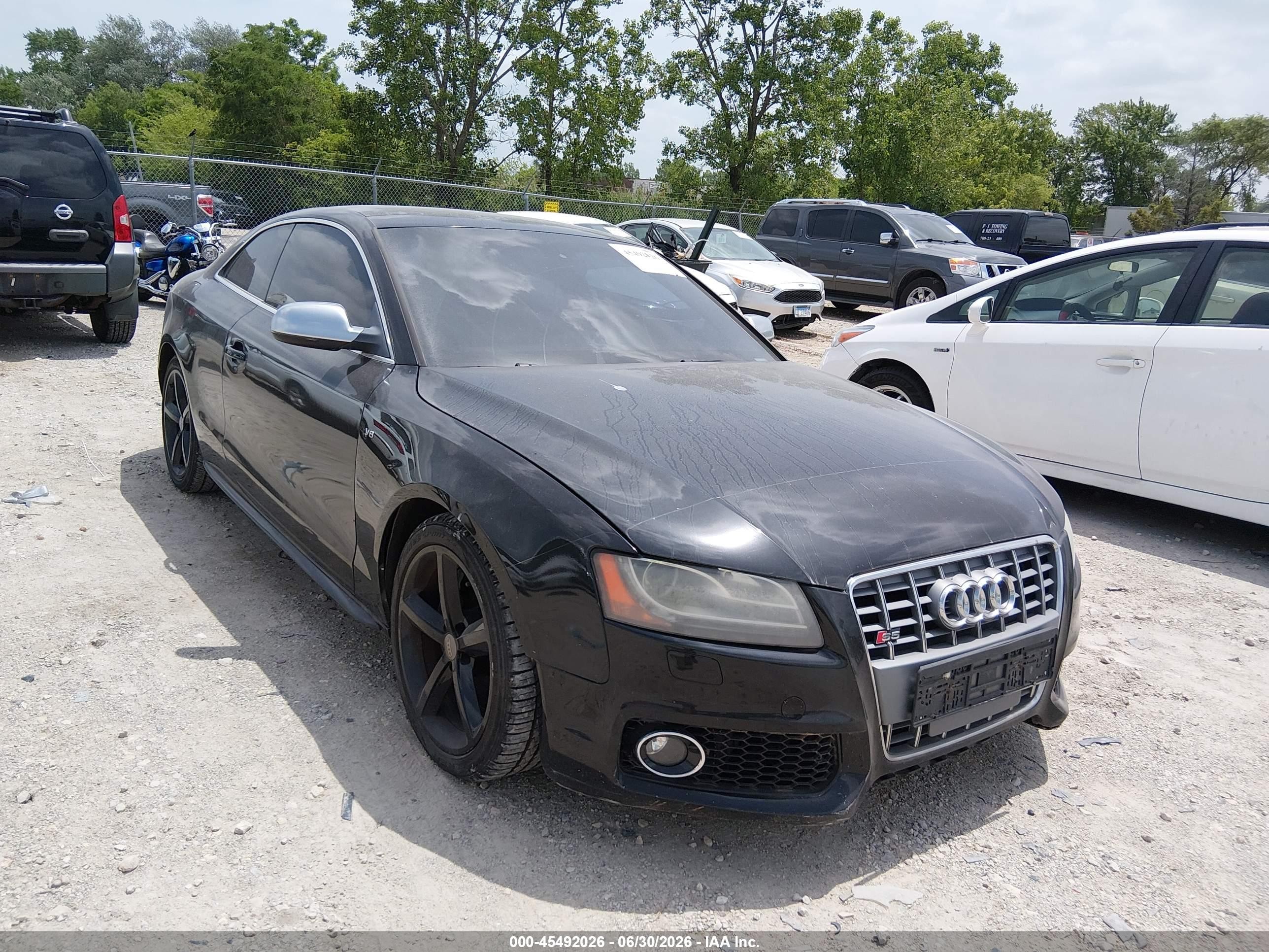 2012 Audi S5 Premium Plus Black vin: WAUCVAFR8CA003816