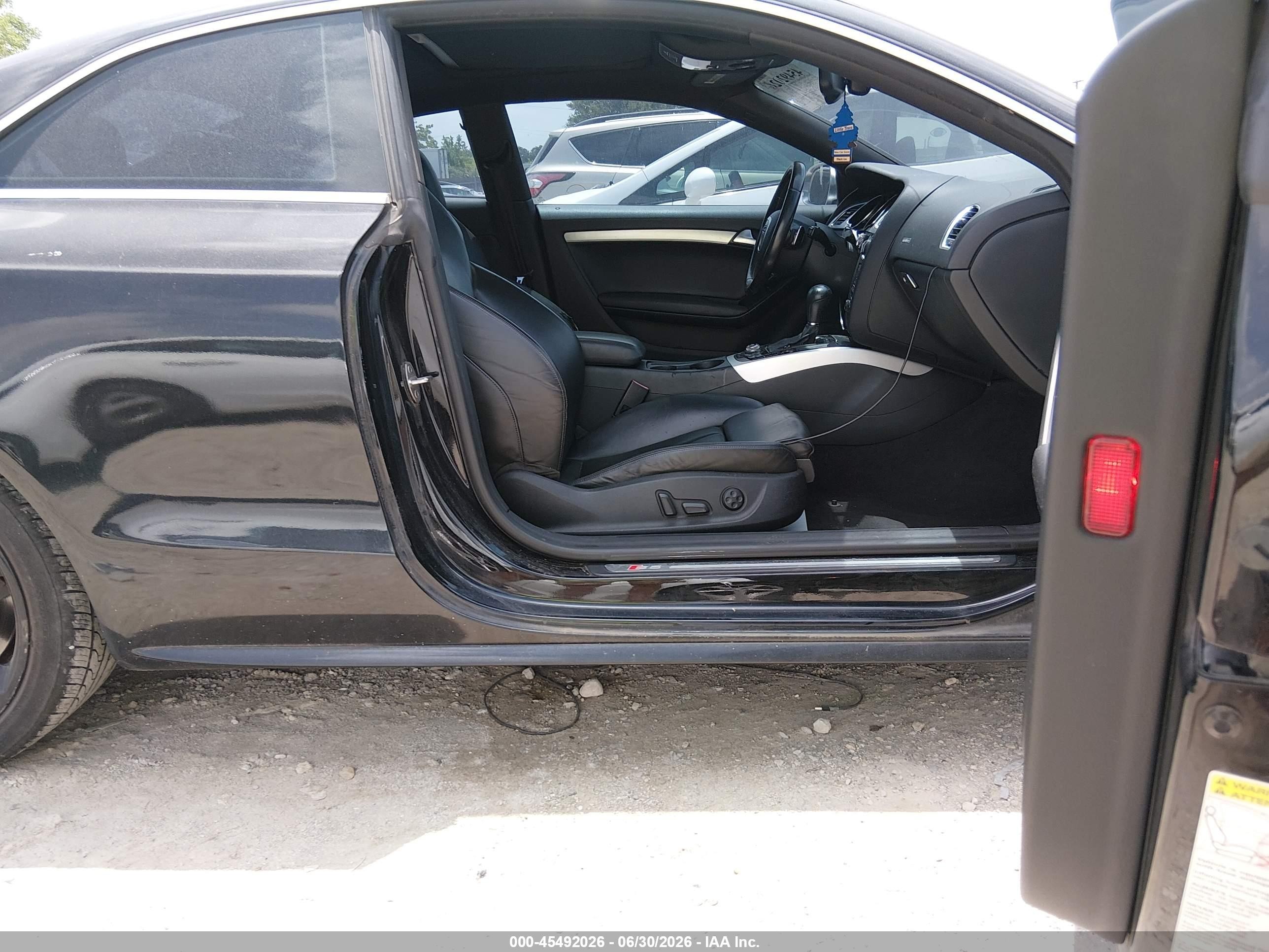 2012 Audi S5 Premium Plus Black vin: WAUCVAFR8CA003816