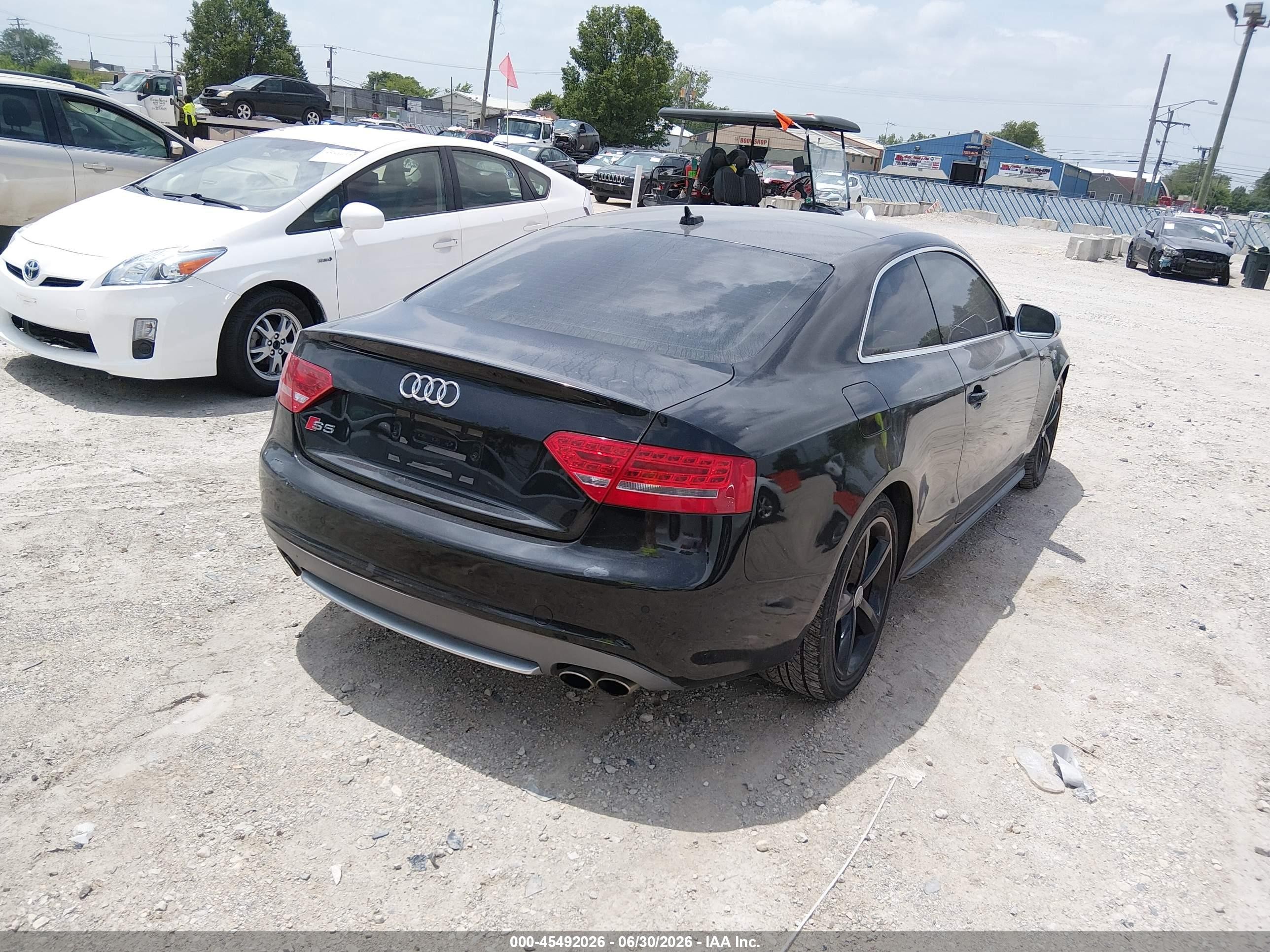 2012 Audi S5 Premium Plus Black vin: WAUCVAFR8CA003816