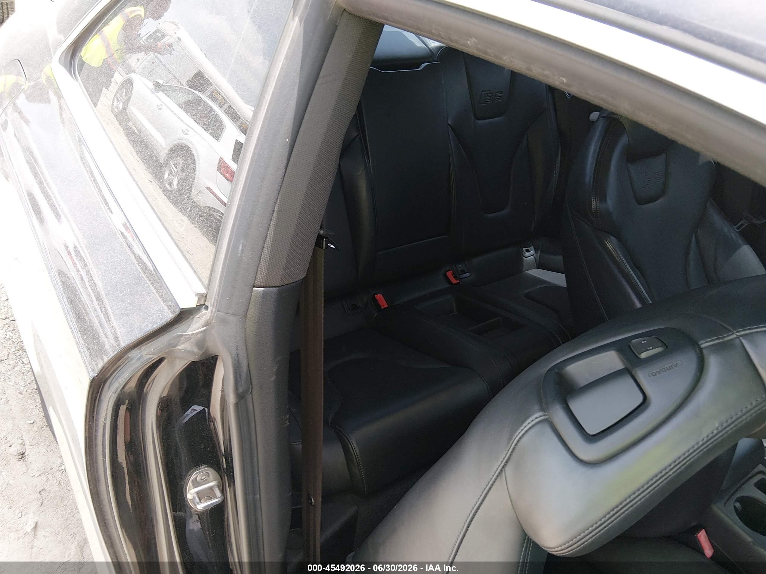 2012 Audi S5 Premium Plus Black vin: WAUCVAFR8CA003816