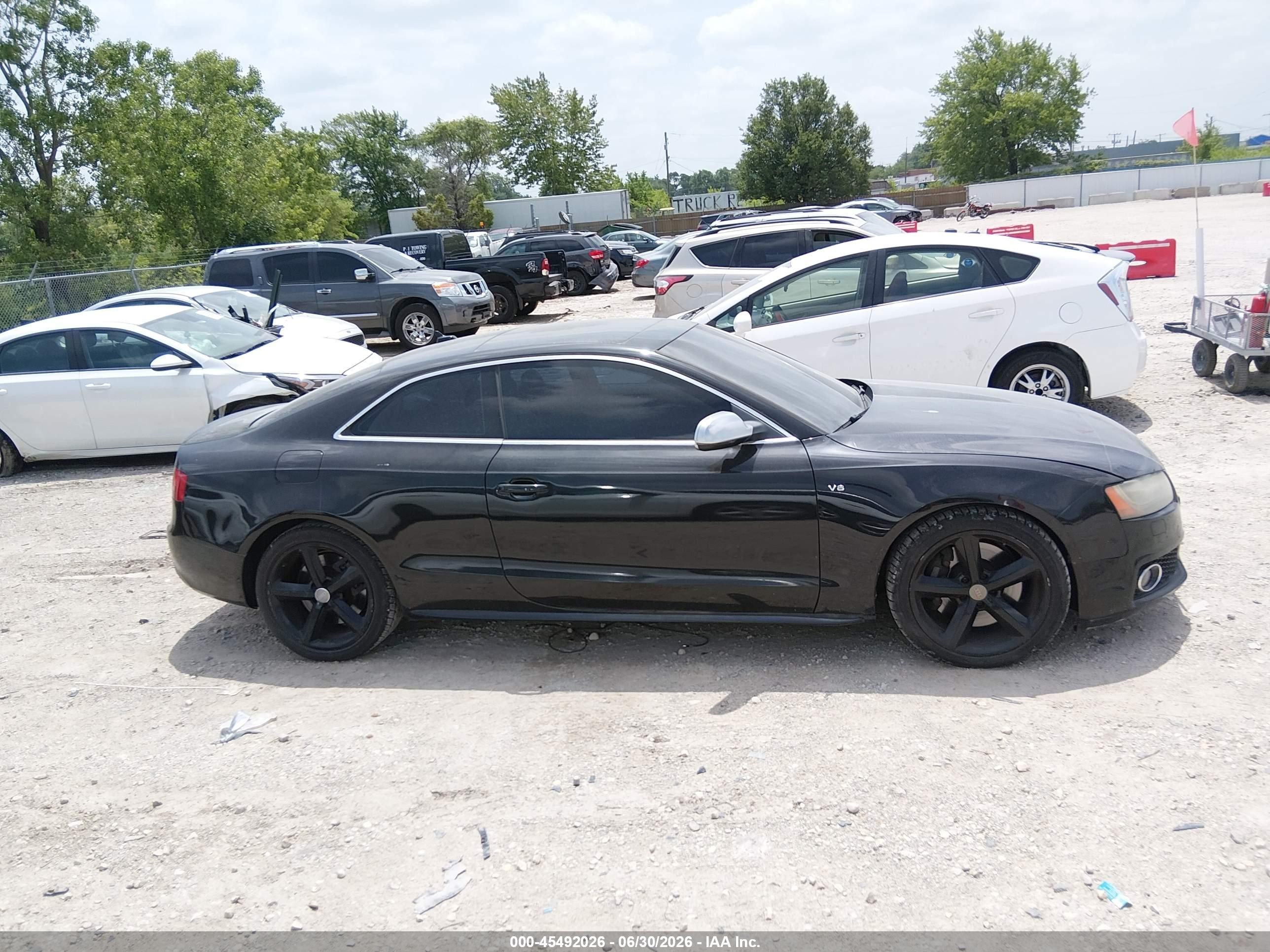 2012 Audi S5 Premium Plus Black vin: WAUCVAFR8CA003816