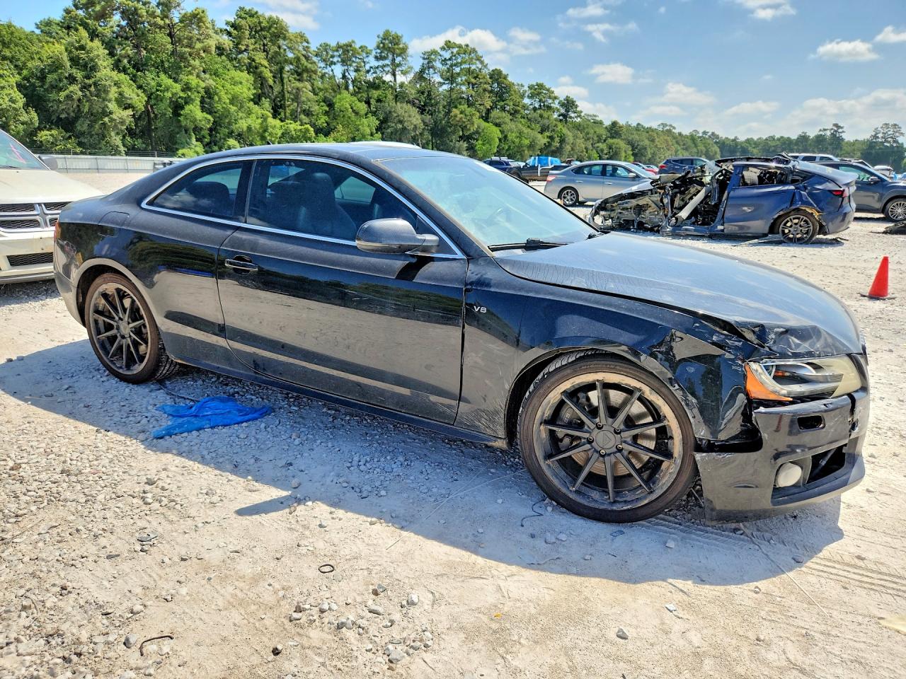 2011 Audi S5 Premium Plus Черный vin: WAUCVAFRXBA035830