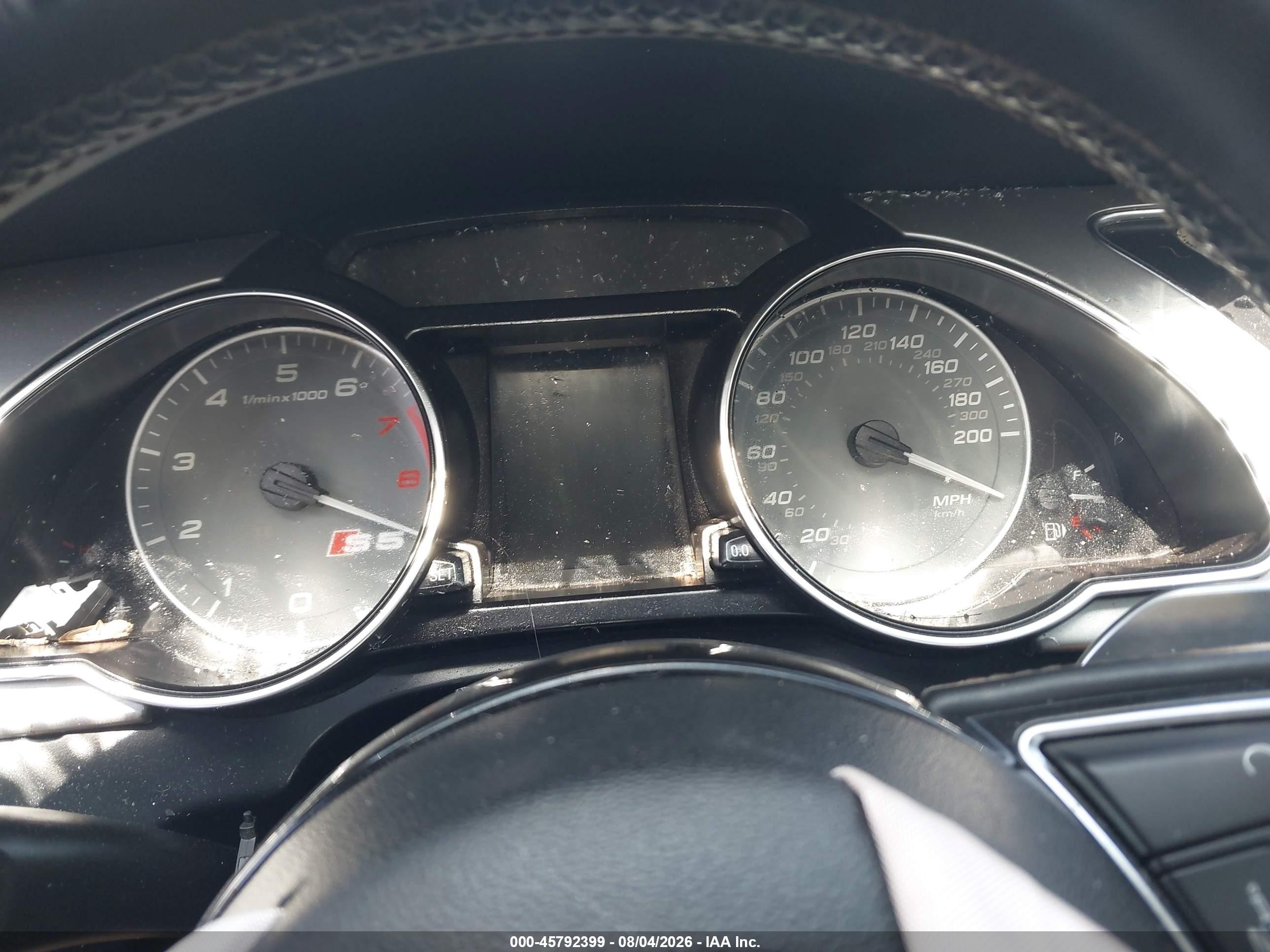 2012 Audi S5 Premium Plus Black vin: WAUCVAFRXCA000884
