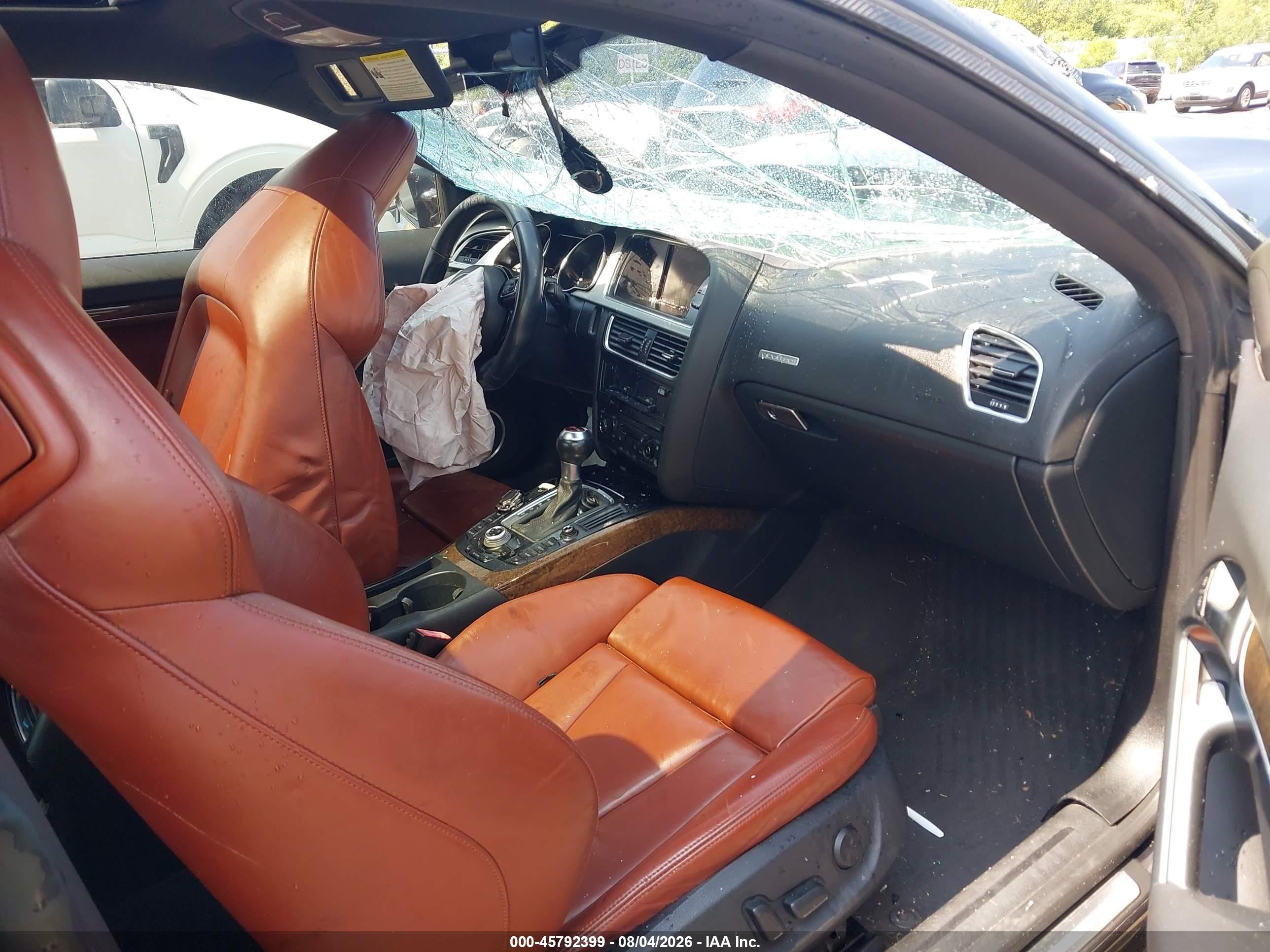 2012 Audi S5 Premium Plus Black vin: WAUCVAFRXCA000884