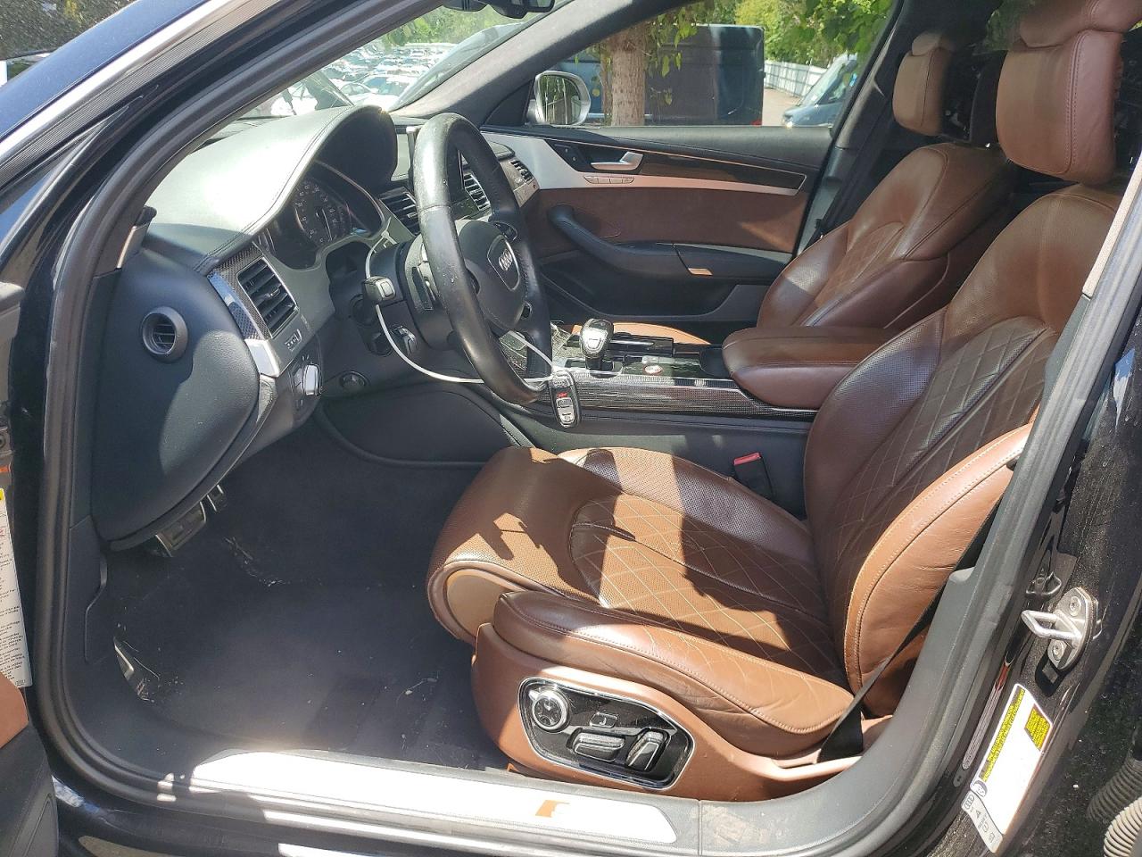 2013 Audi S8 Quattro Black vin: WAUD2AFD1DN026673