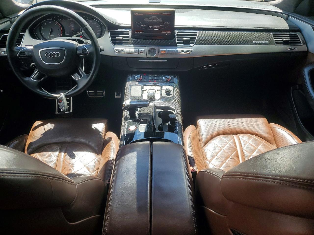2013 Audi S8 Quattro Black vin: WAUD2AFD1DN026673