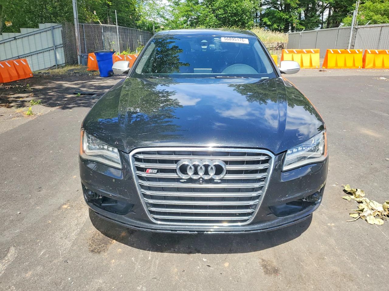 2013 Audi S8 Quattro Black vin: WAUD2AFD1DN026673