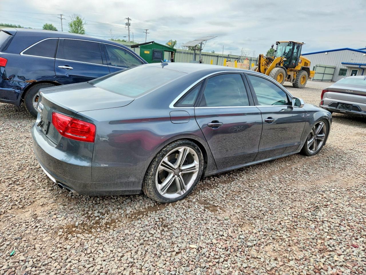 2013 Audi S8 Quattro Charcoal vin: WAUD2AFD4DN022682