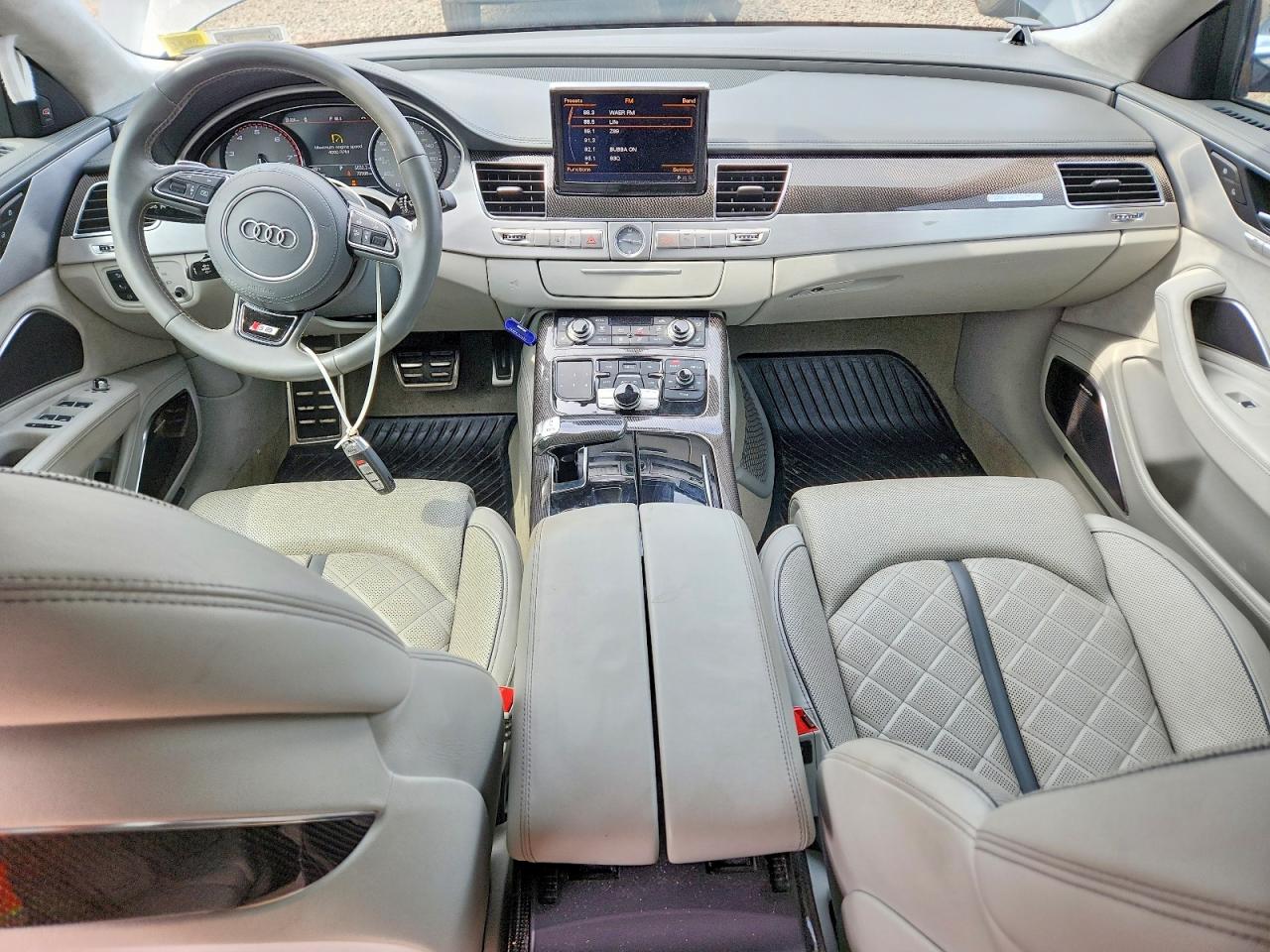 2013 Audi S8 Quattro Charcoal vin: WAUD2AFD4DN022682