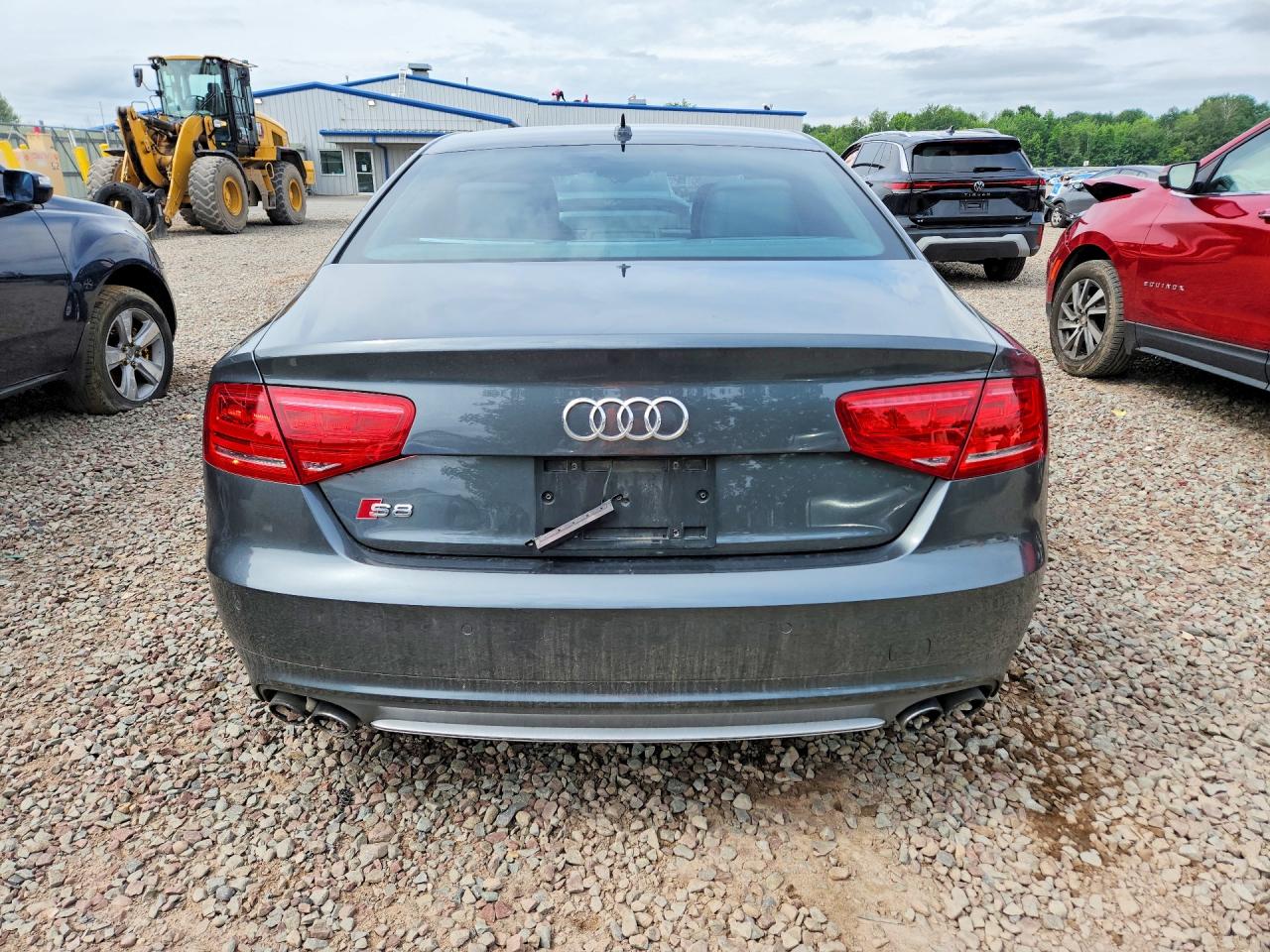 2013 Audi S8 Quattro Charcoal vin: WAUD2AFD4DN022682