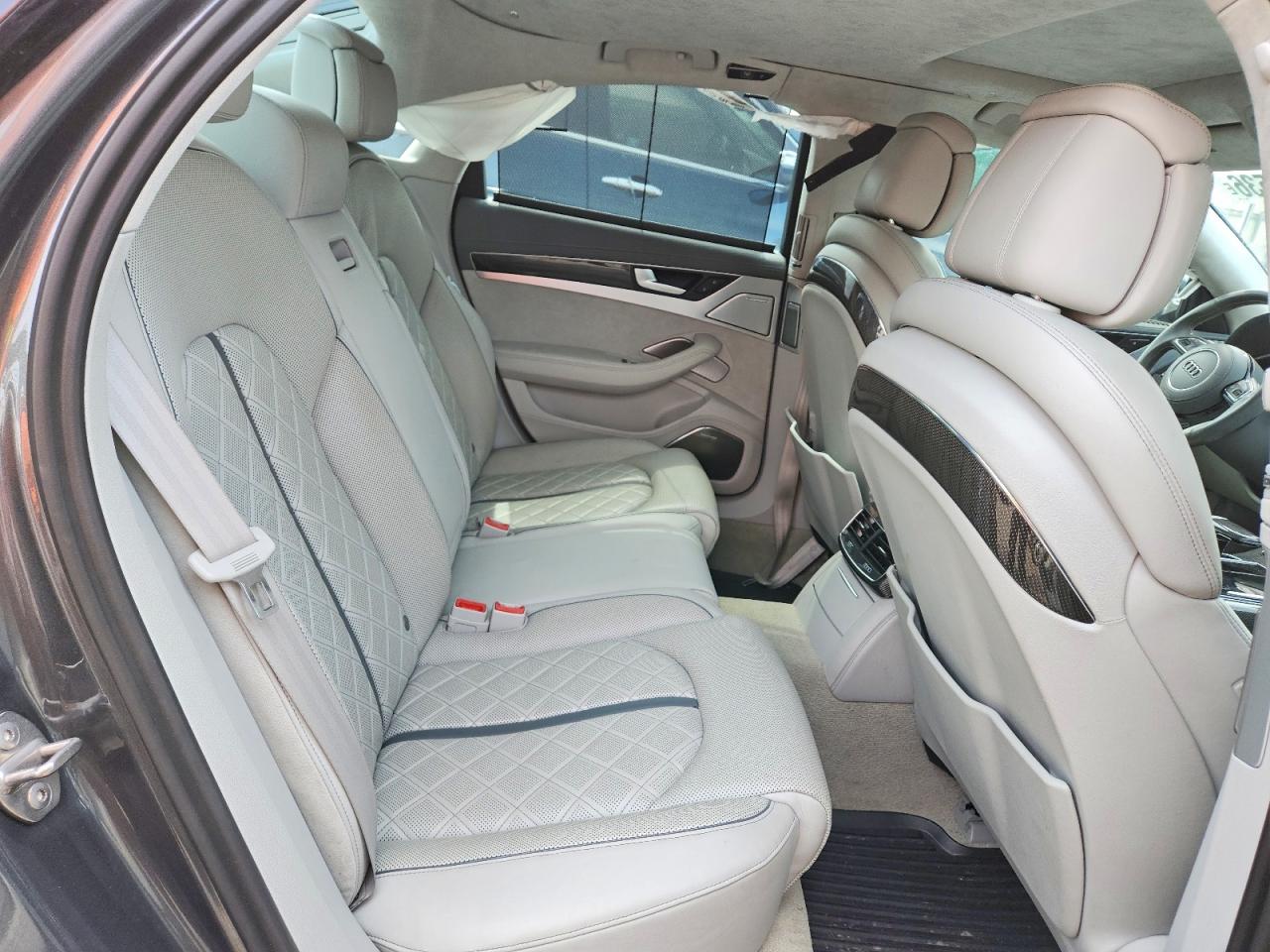 2013 Audi S8 Quattro Charcoal vin: WAUD2AFD4DN022682