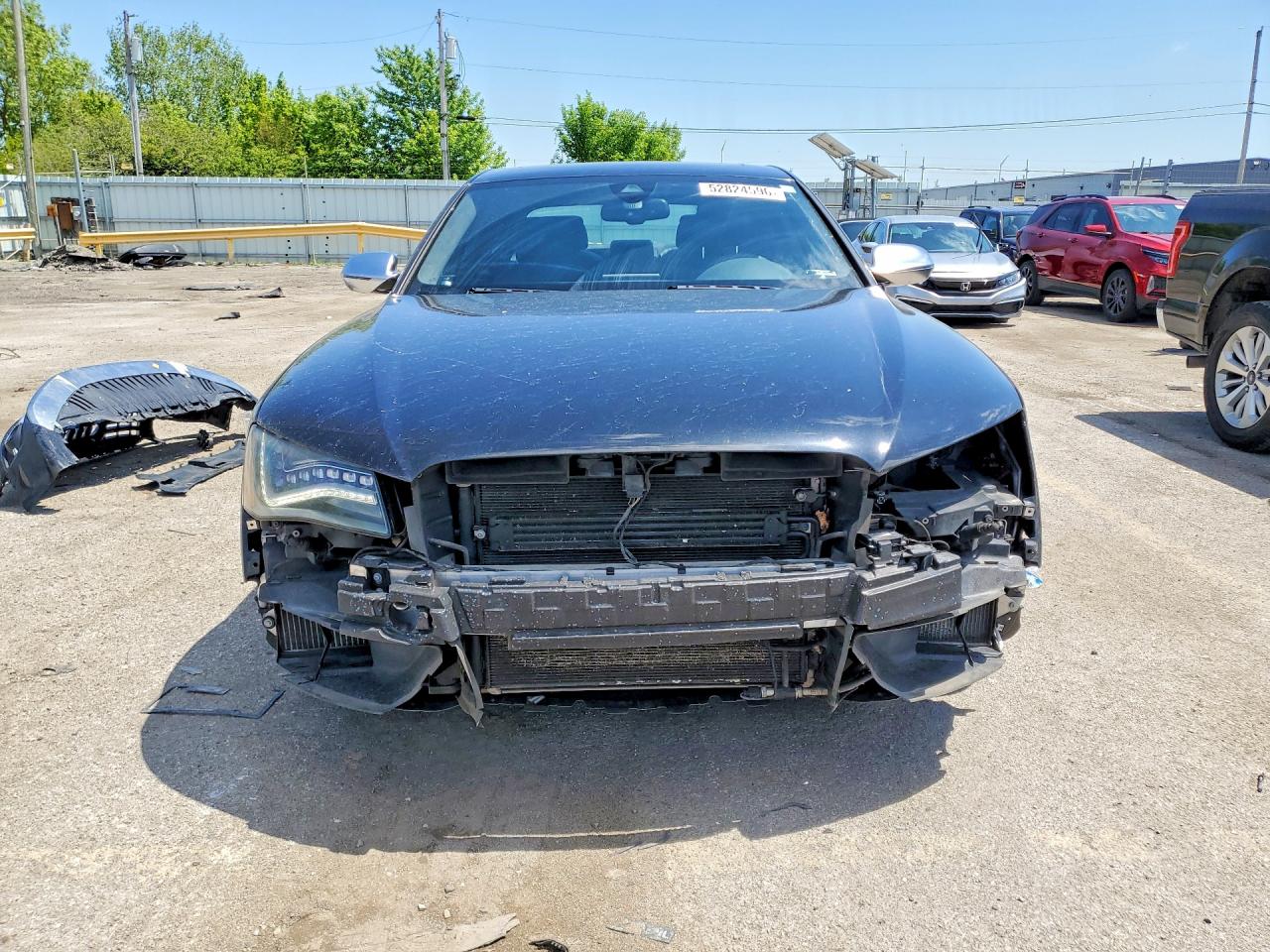 2013 Audi S8 Quattro Black vin: WAUD2AFD7DN029657