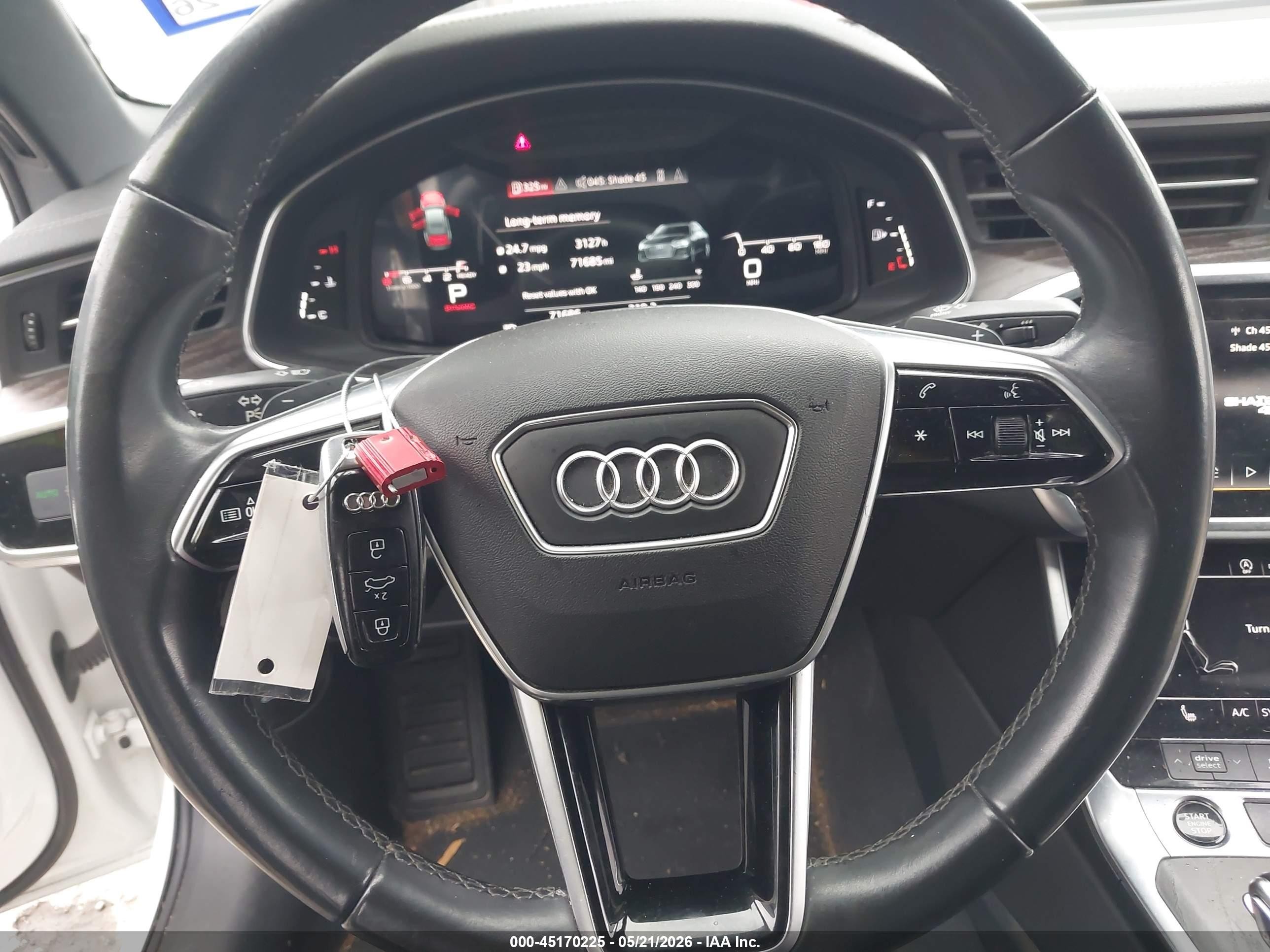 2021 Audi A6 Sport Premium 45 Tfsi Quattro S Tronic Белый vin: WAUD3AF20MN046697