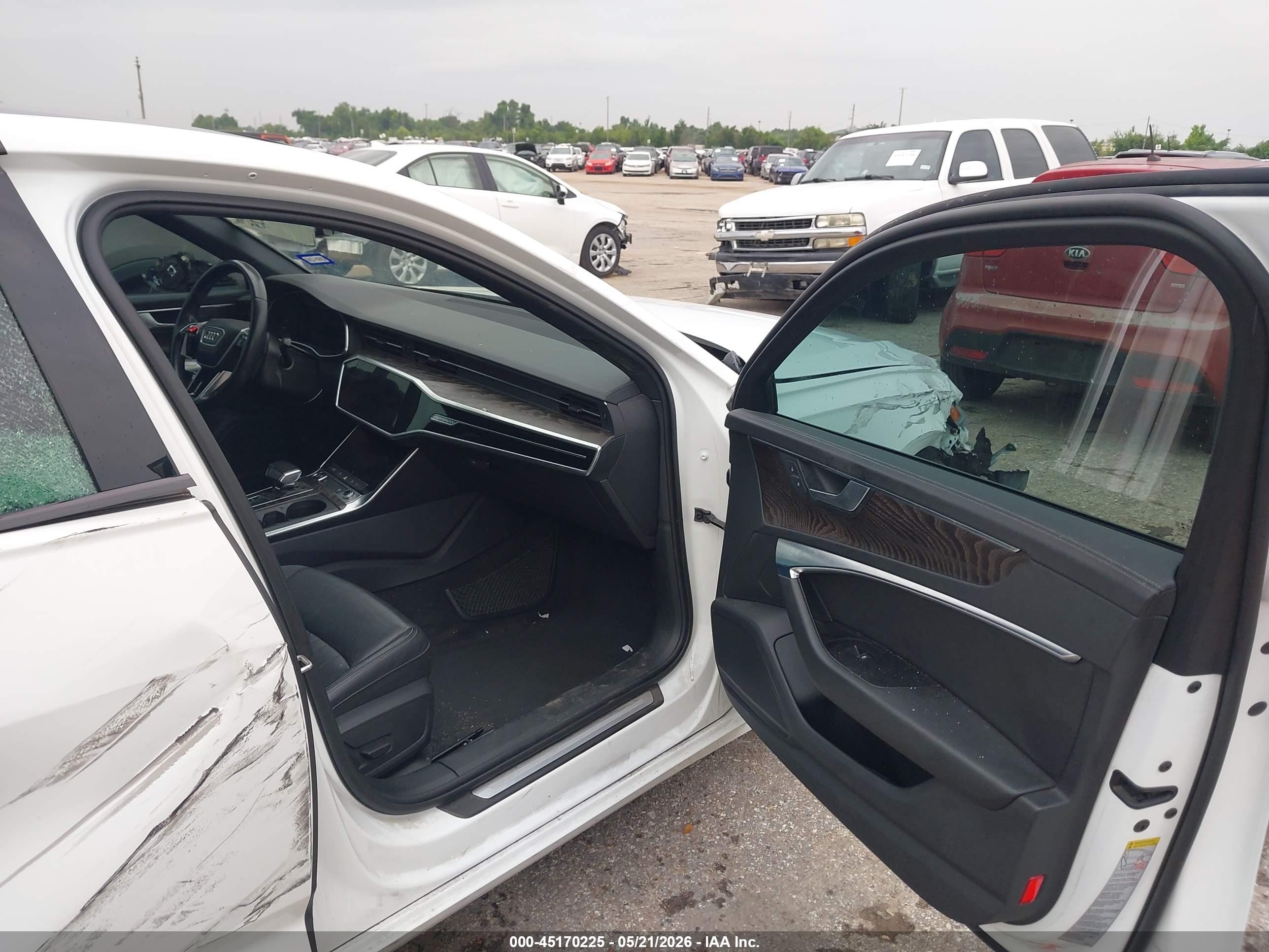 2021 Audi A6 Sport Premium 45 Tfsi Quattro S Tronic Белый vin: WAUD3AF20MN046697