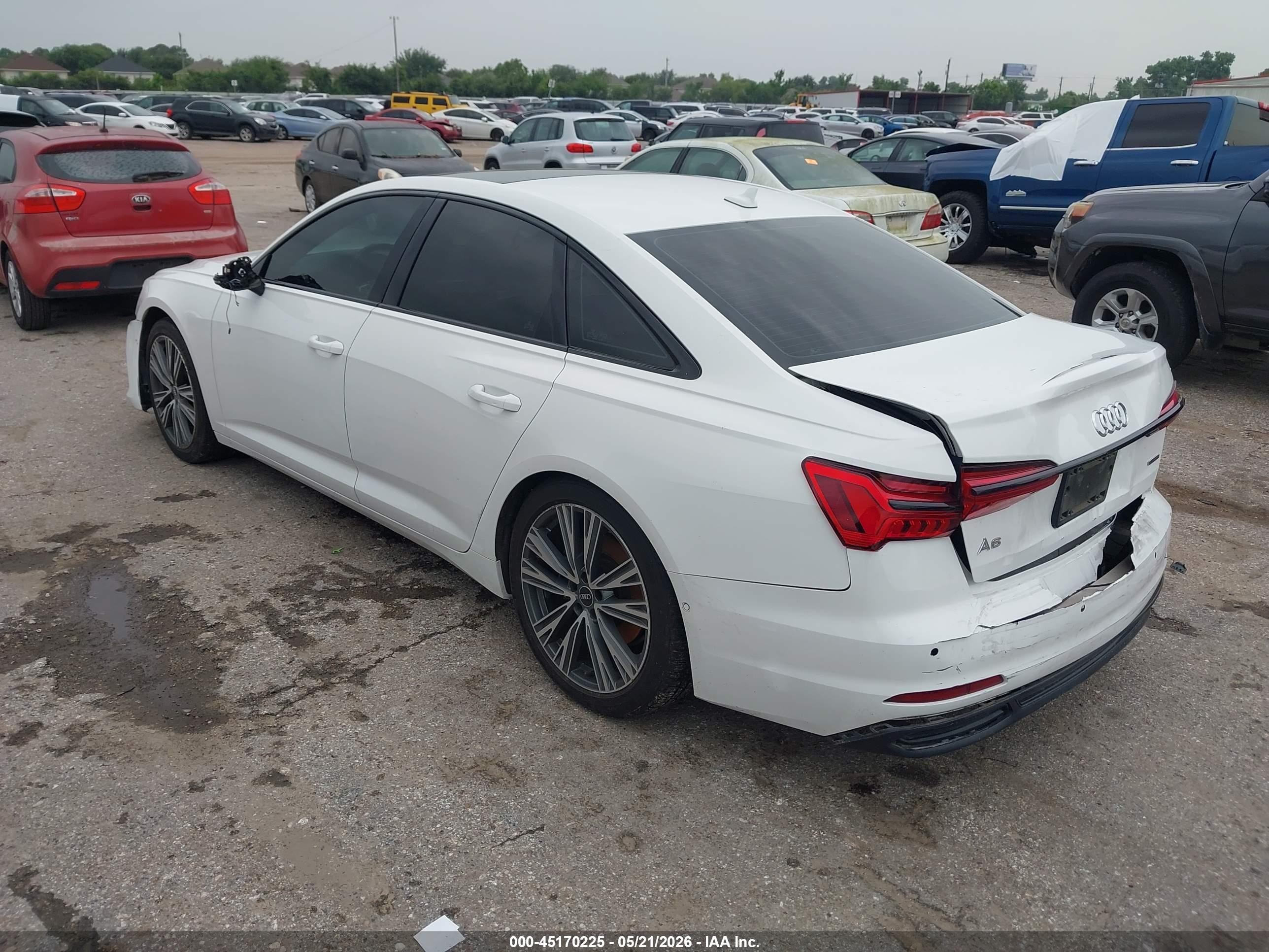 2021 Audi A6 Sport Premium 45 Tfsi Quattro S Tronic Белый vin: WAUD3AF20MN046697