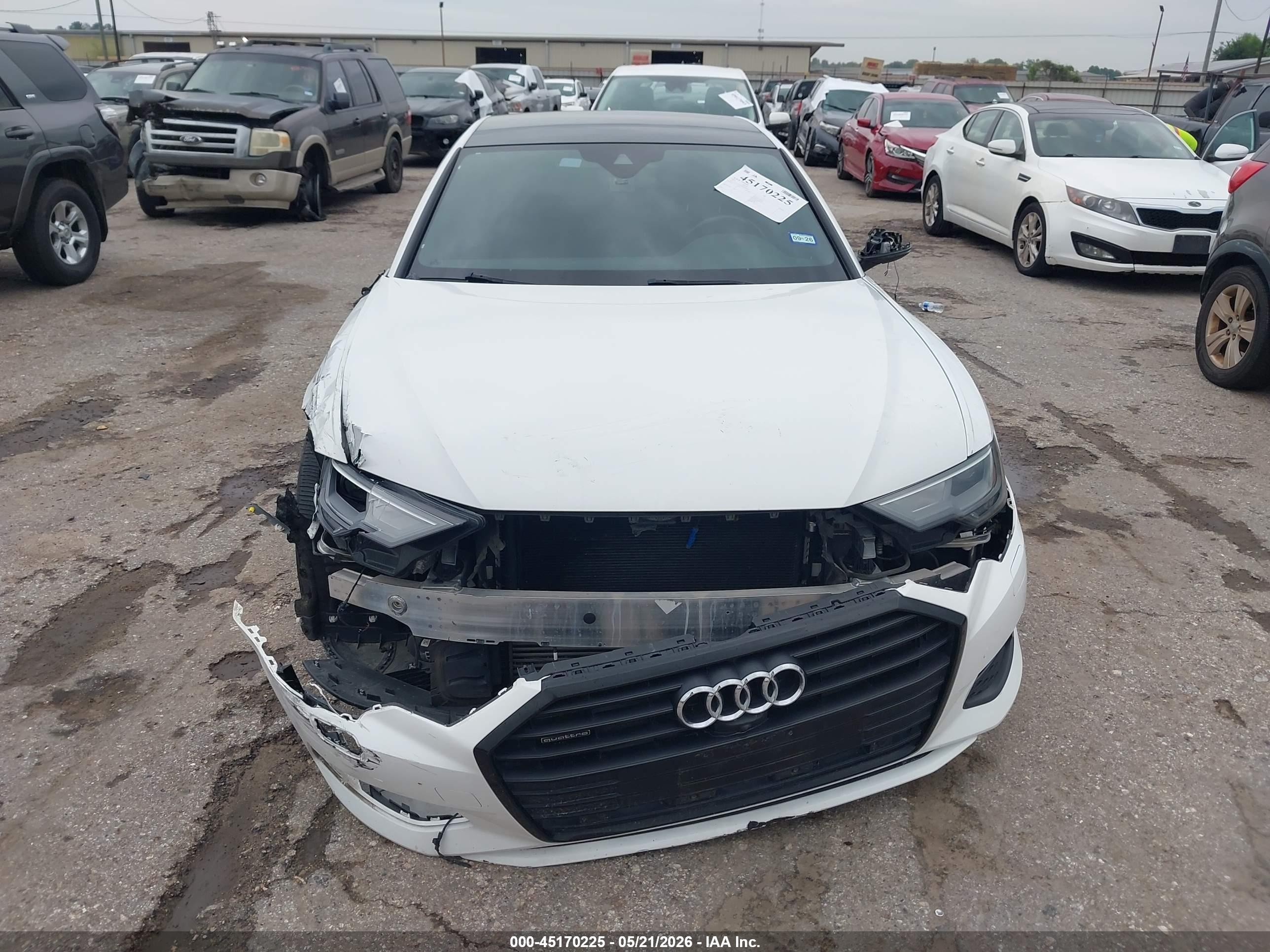 2021 Audi A6 Sport Premium 45 Tfsi Quattro S Tronic Белый vin: WAUD3AF20MN046697