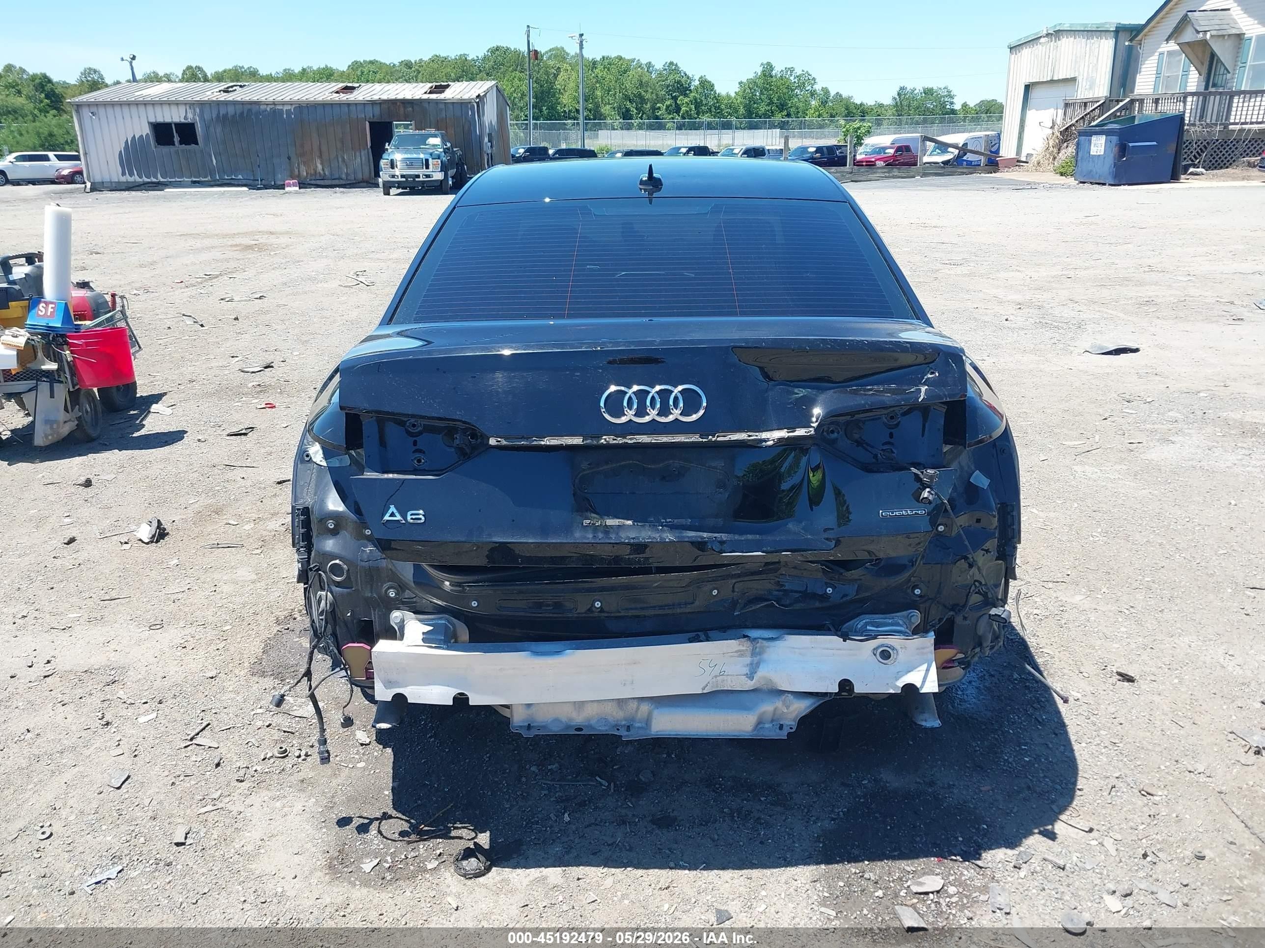 2023 Audi A6 Premium 45 Tfsi Quattro S Tronic Black vin: WAUD3BF21PN037954