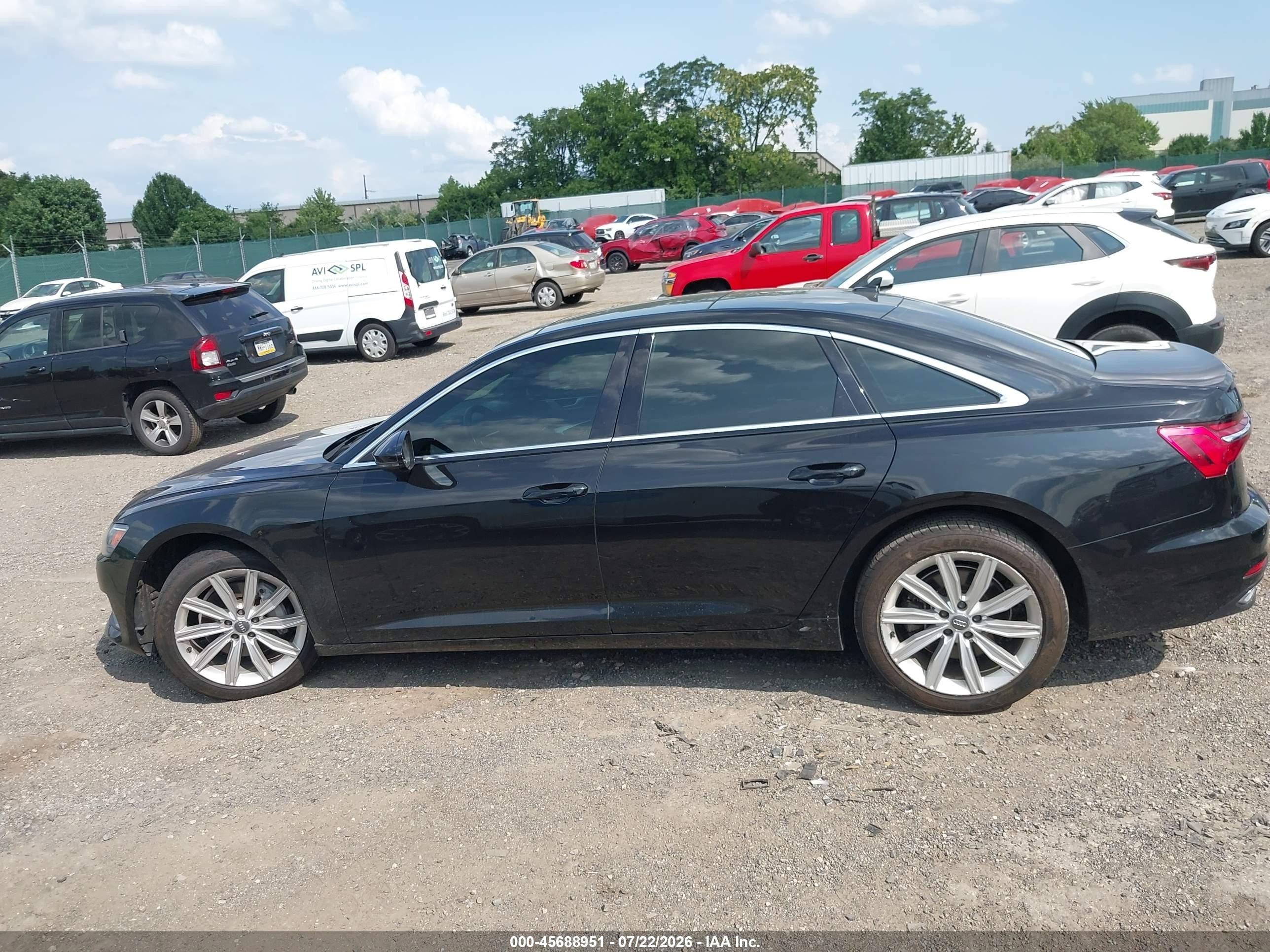 2019 Audi A6 45 Premium Black vin: WAUD8AF20KN125687