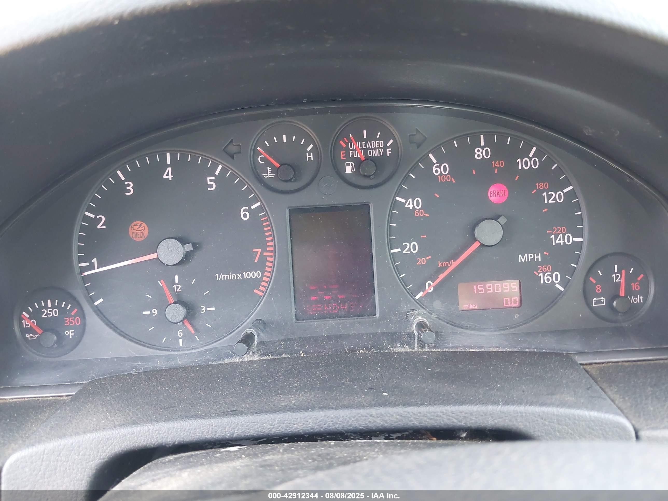 1999 Audi A6 2.8 Avant Green vin: WAUDA24B1XN002789