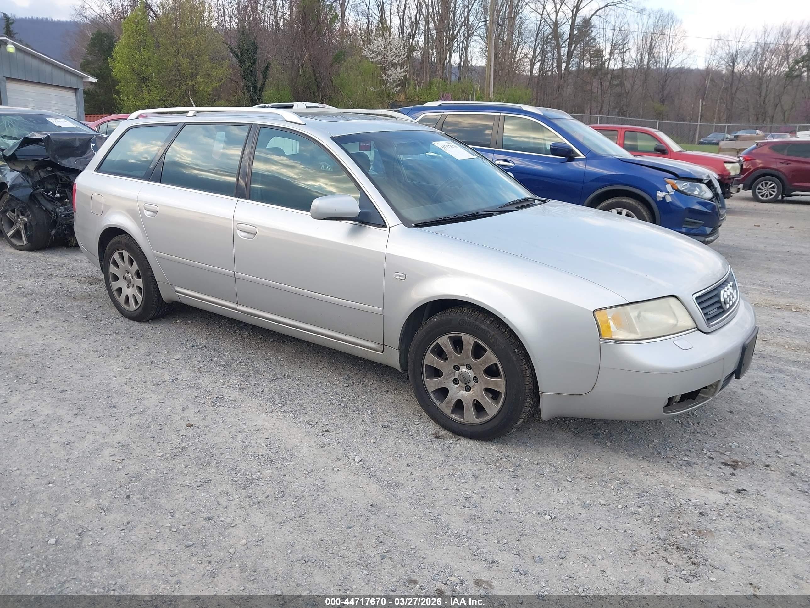 1999 Audi A6 2.8 Avant Серебряный vin: WAUDA24B8XN131449