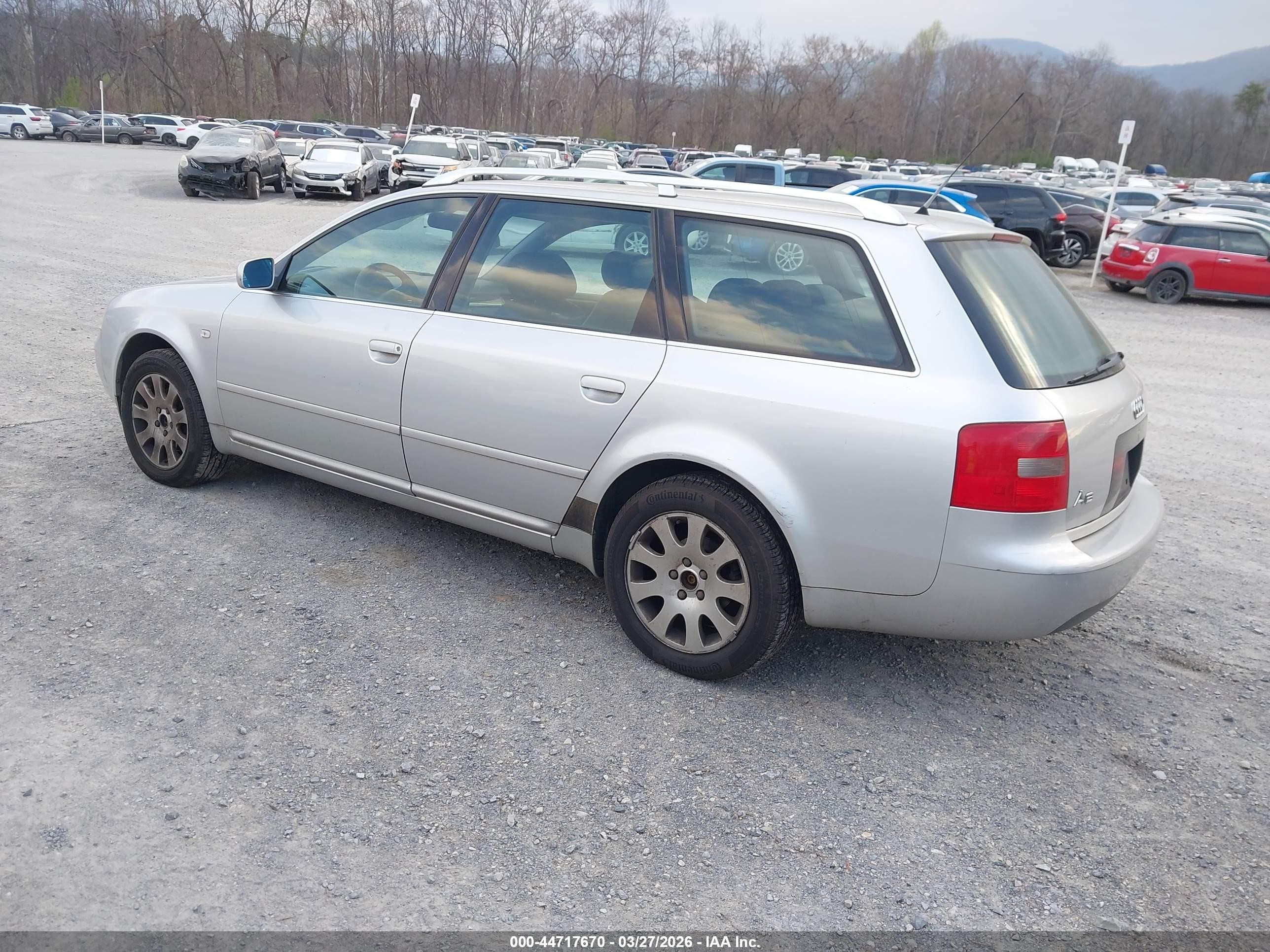 1999 Audi A6 2.8 Avant Серебряный vin: WAUDA24B8XN131449