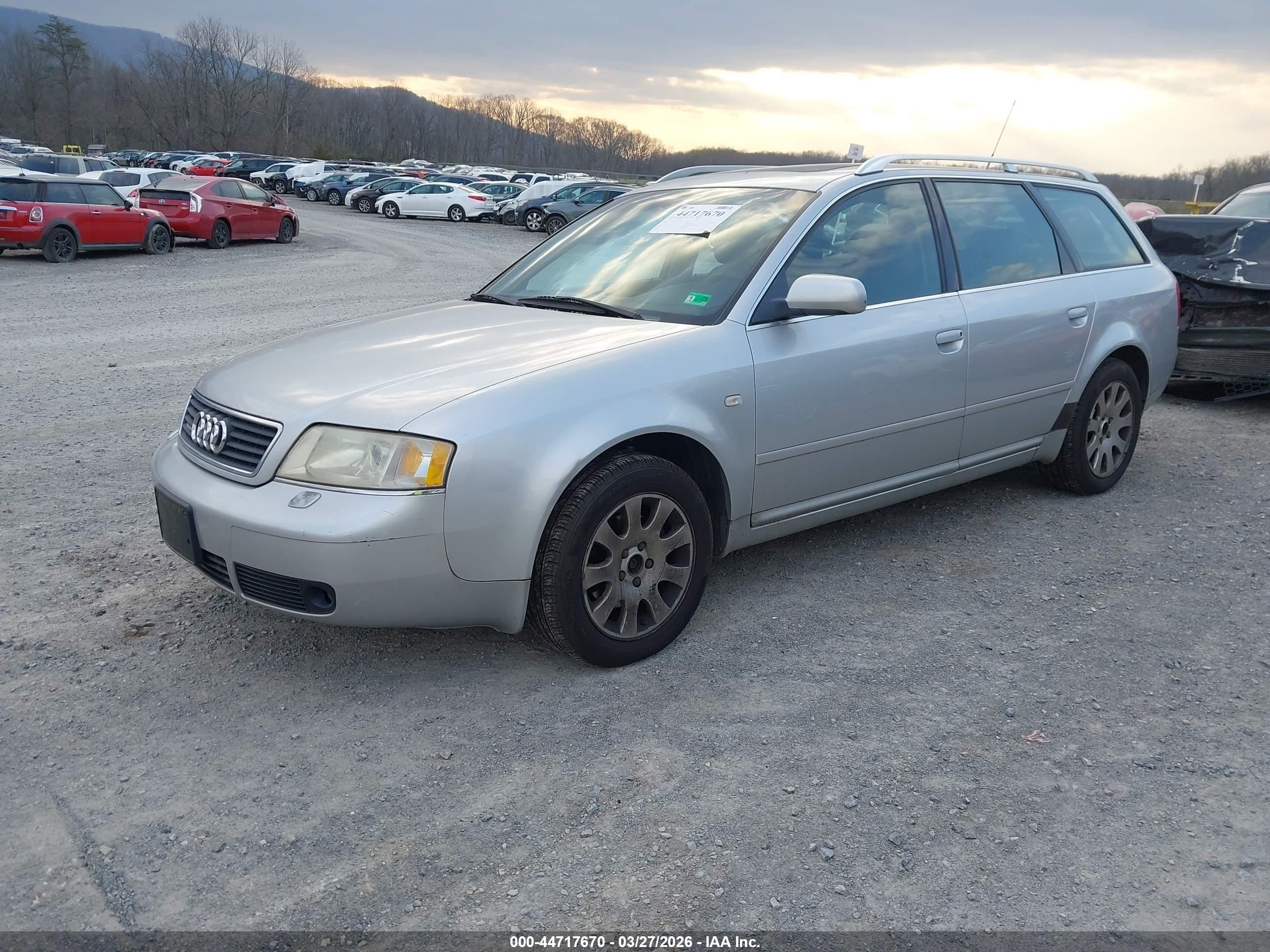 1999 Audi A6 2.8 Avant Серебряный vin: WAUDA24B8XN131449