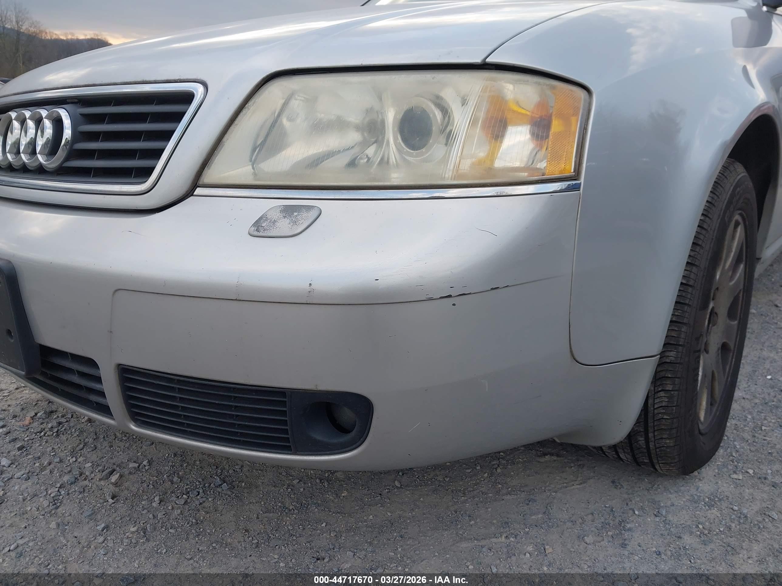 1999 Audi A6 2.8 Avant Серебряный vin: WAUDA24B8XN131449