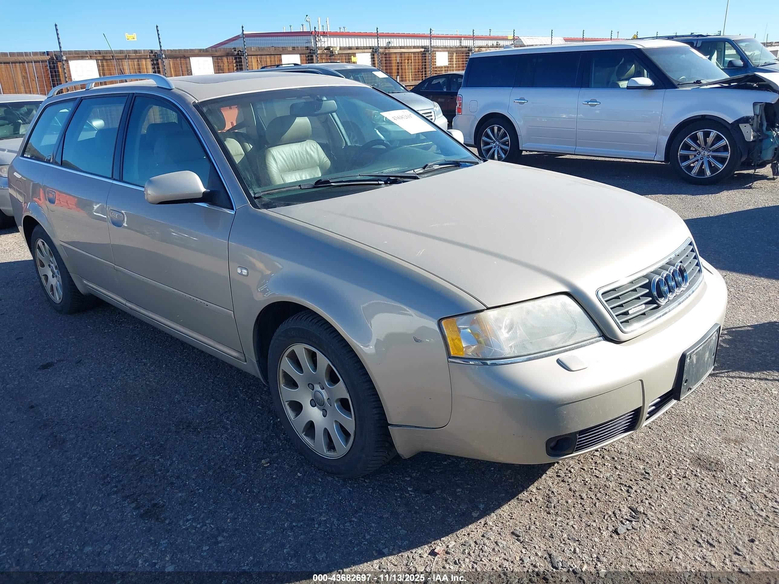 1999 Audi A6 2.8 Avant Gold vin: WAUDA24BXXN024337