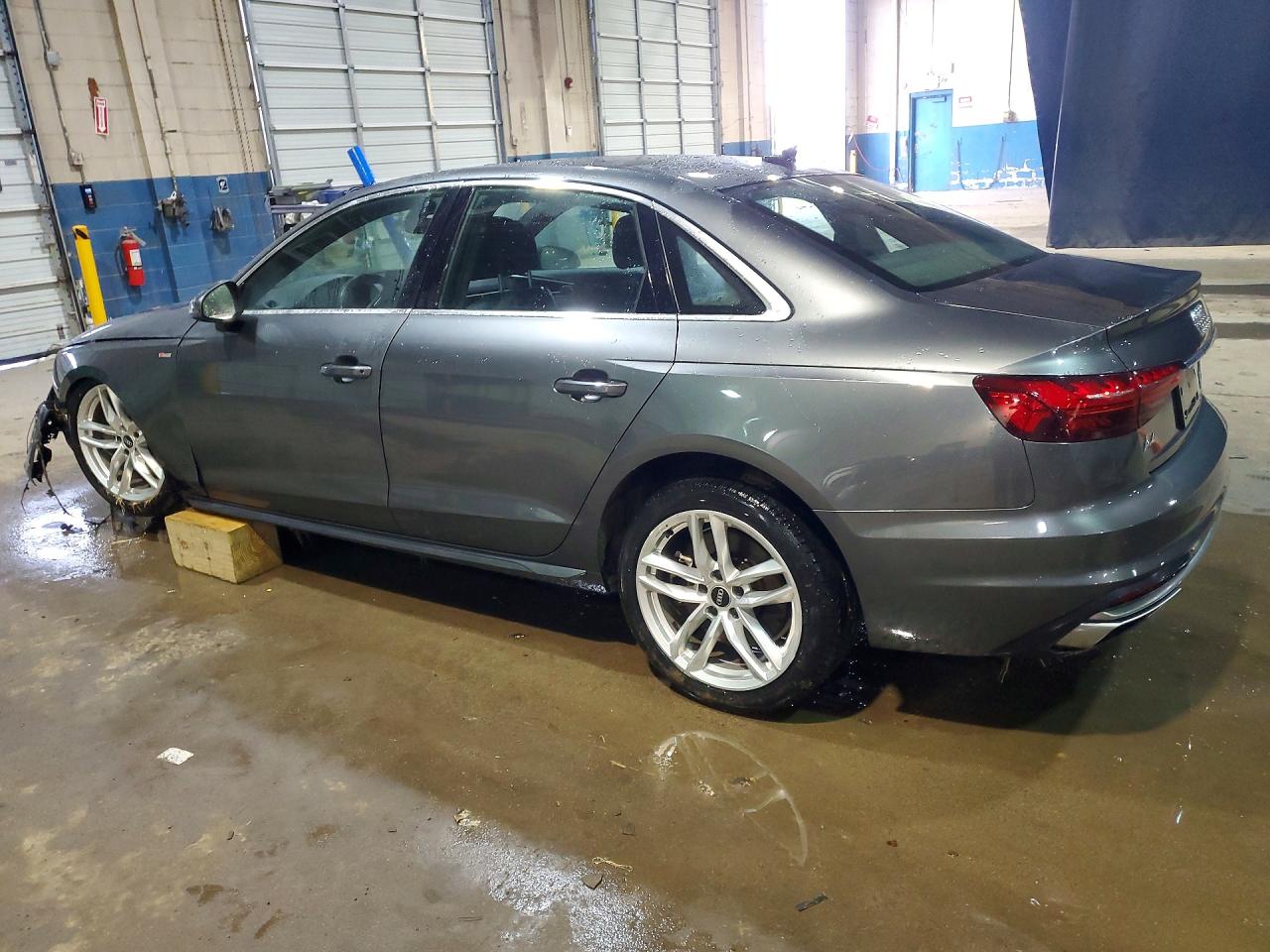 2021 Audi A4 Premium 45 Gray vin: WAUDAAF49MN010823