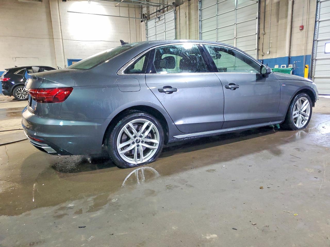 2021 Audi A4 Premium 45 Gray vin: WAUDAAF49MN010823