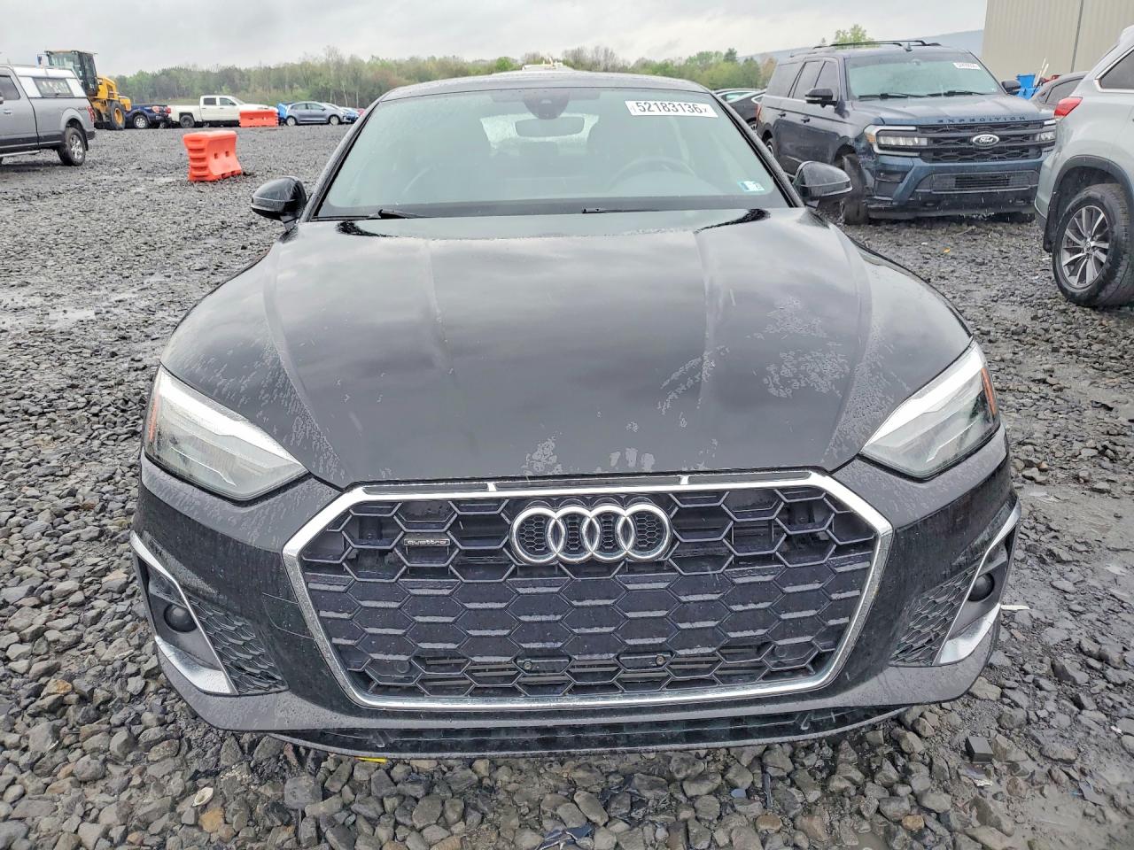 2021 Audi A5 Premium 45 Black vin: WAUDACF52MA039379
