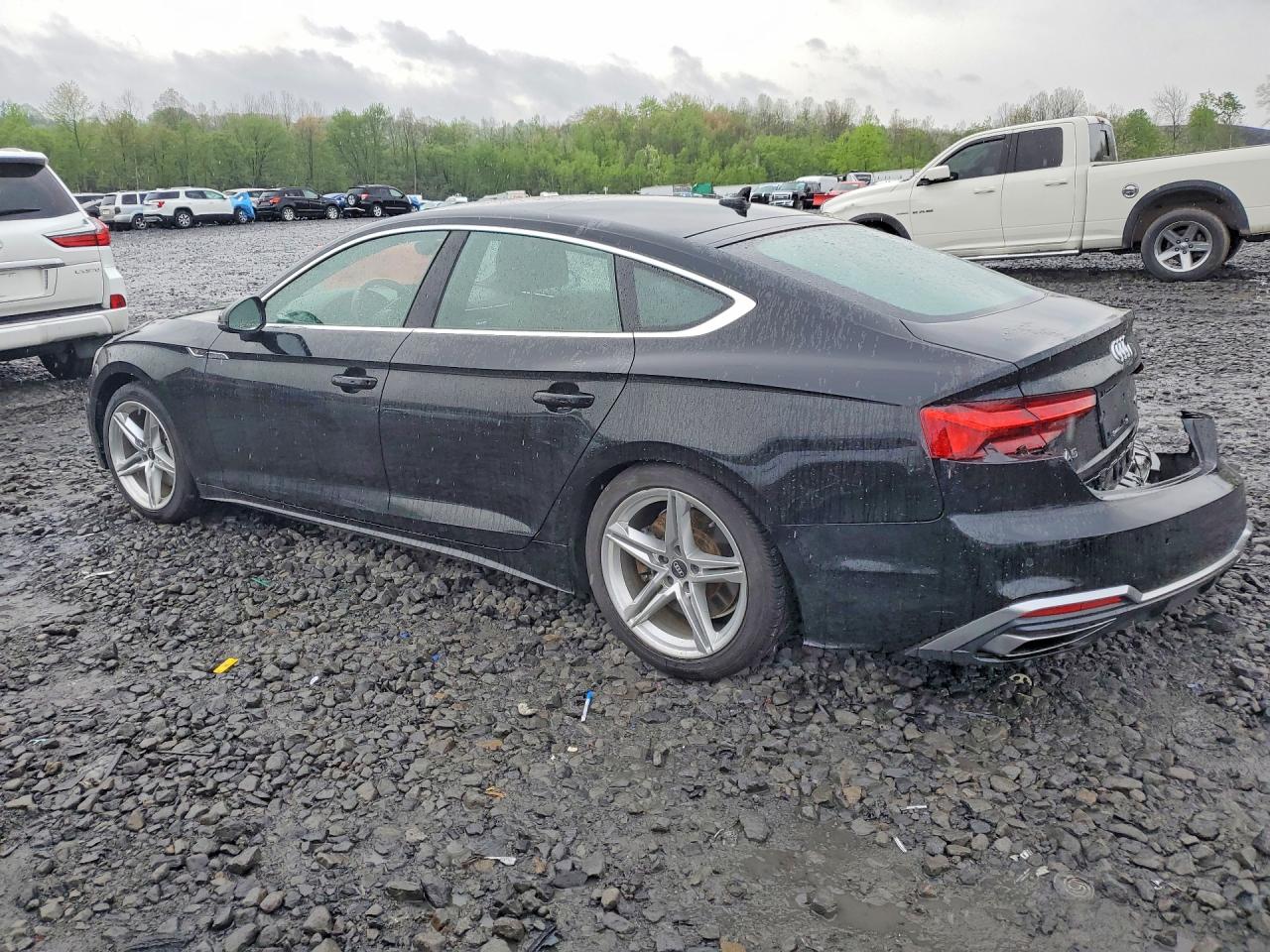 2021 Audi A5 Premium 45 Black vin: WAUDACF52MA039379