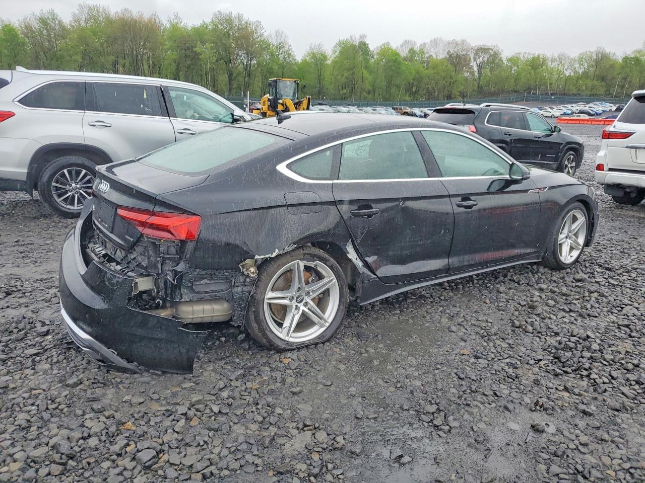 2021 Audi A5 Premium 45 Black vin: WAUDACF52MA039379