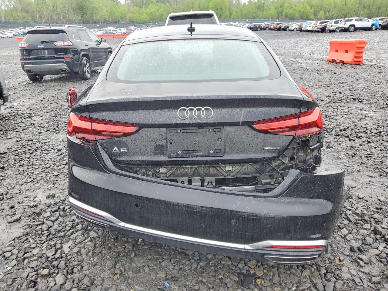 2021 Audi A5 Premium 45 Black vin: WAUDACF52MA039379