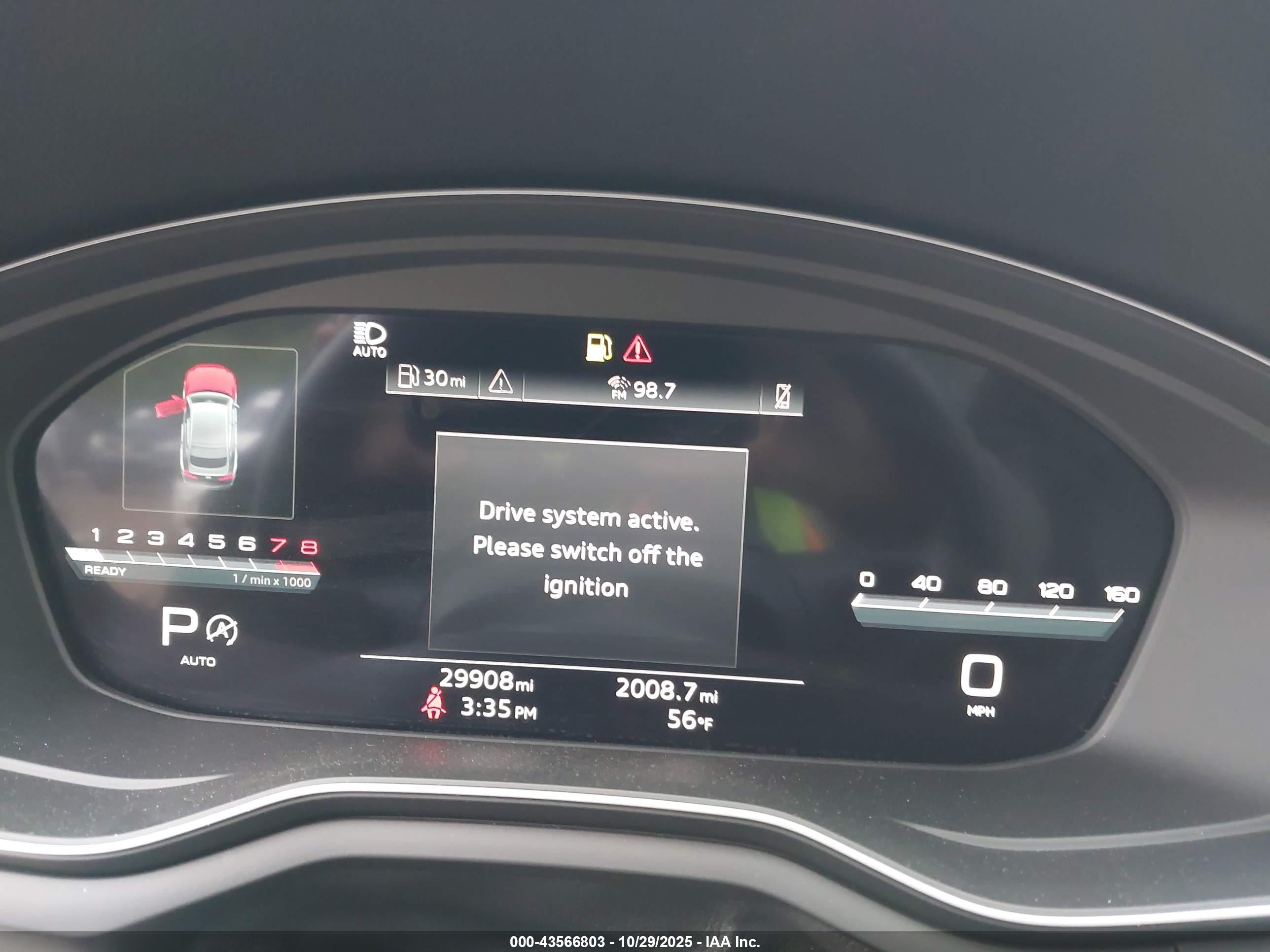 2025 Audi A5 Sportback Premium 45 Tfsi S Line Quattro S Tronic Black vin: WAUDACF52SA010378