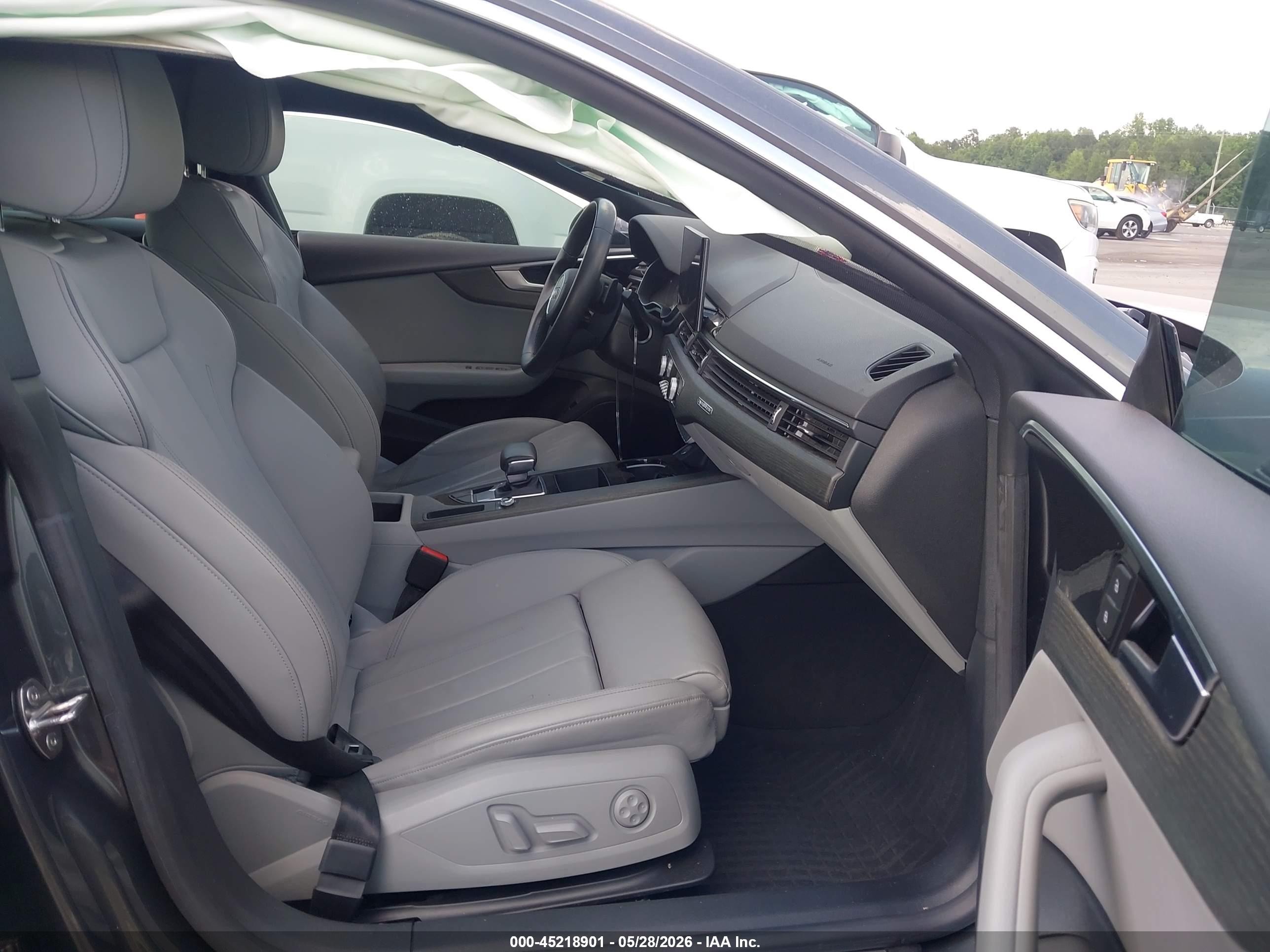2023 Audi A5 Sportback Premium 45 Tfsi S Line Quattro S Tronic Gray vin: WAUDACF55PA036500