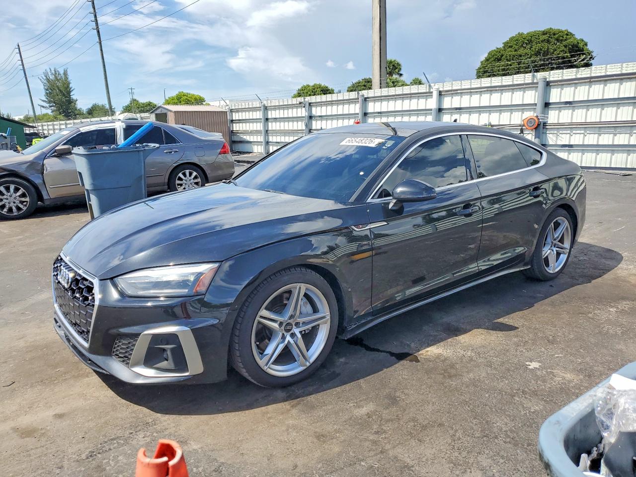 2021 Audi A5 Premium 45 Black vin: WAUDACF59MA056857