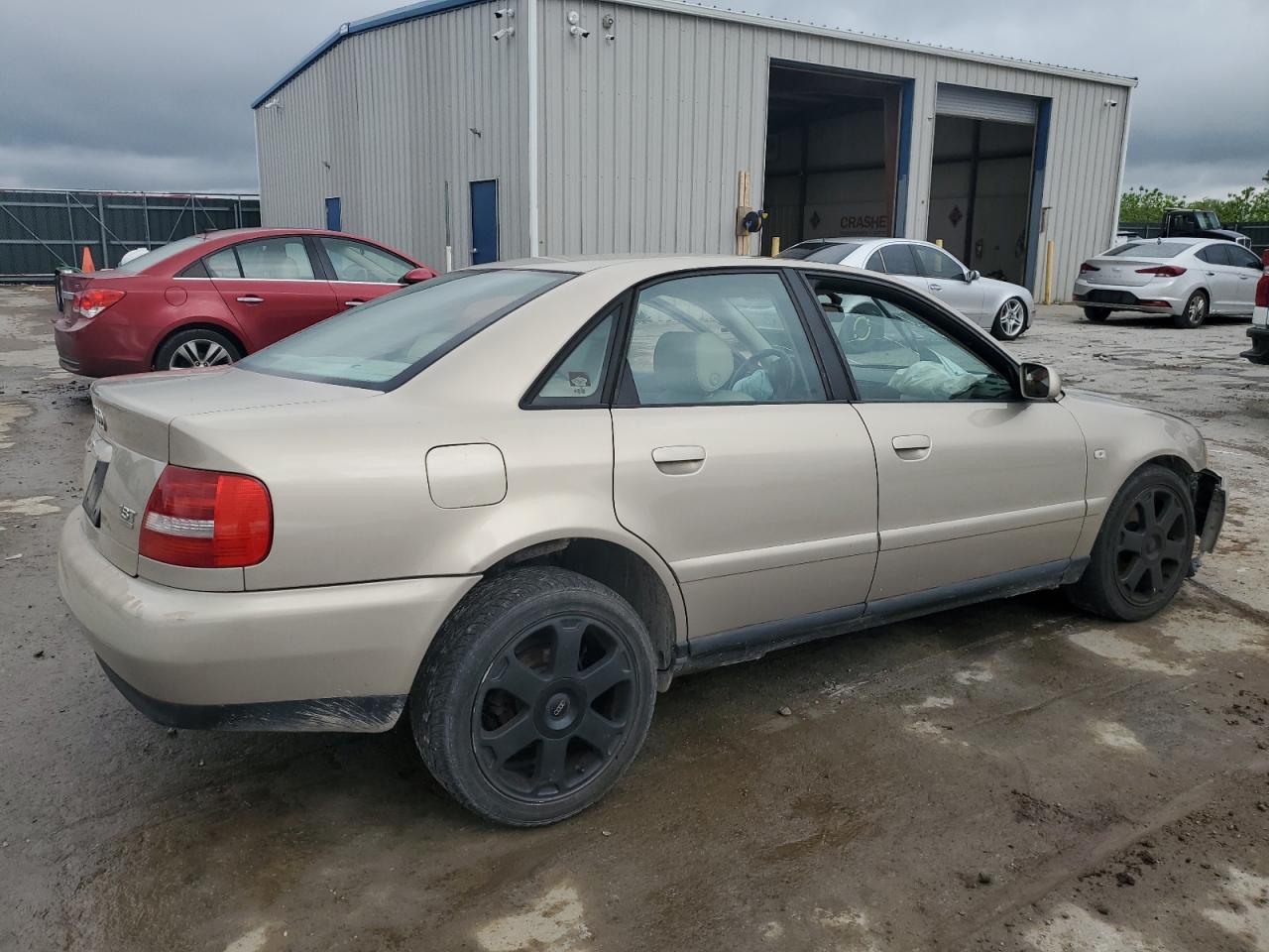 2000 Audi A4 1.8t Quattro   Gold vin: WAUDC28D0YA059094