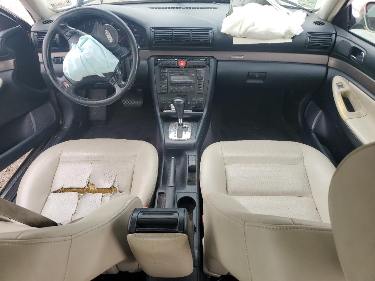 2000 Audi A4 1.8t Quattro   Gold vin: WAUDC28D0YA059094