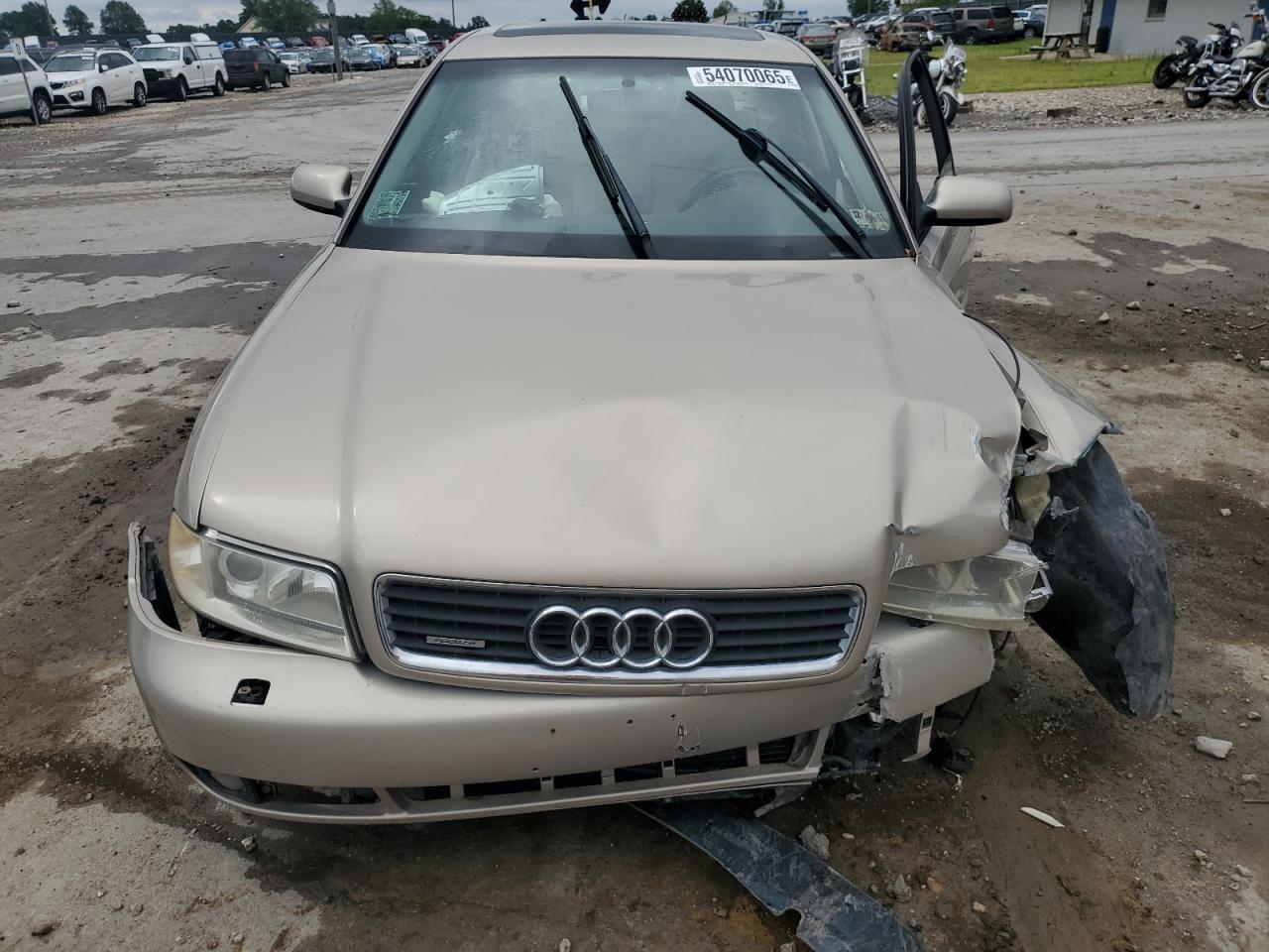 2000 Audi A4 1.8t Quattro   Gold vin: WAUDC28D0YA059094
