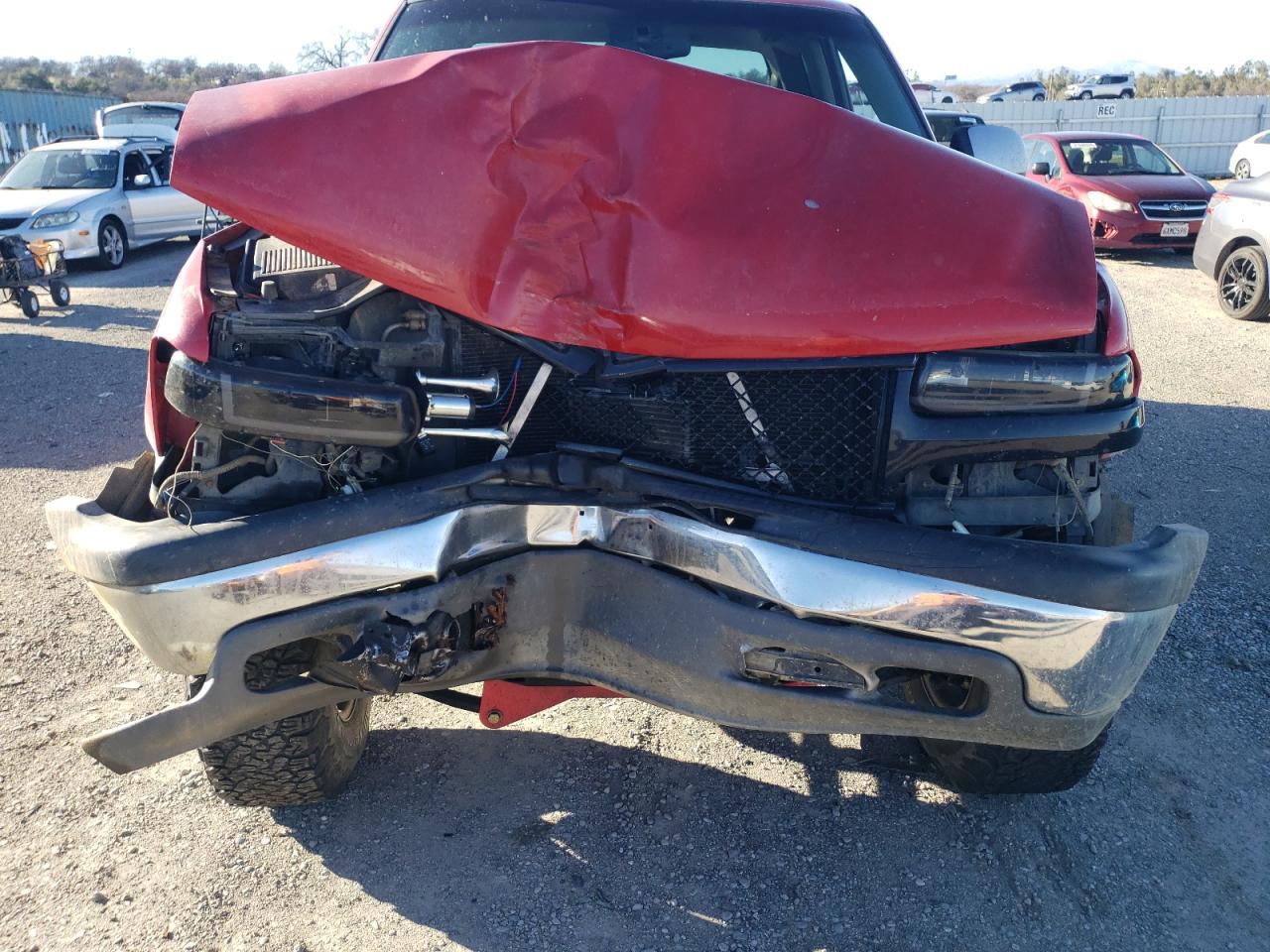 2000 Chevrolet Silverado K1500 Красный vin: WAUDC28D7YA031664
