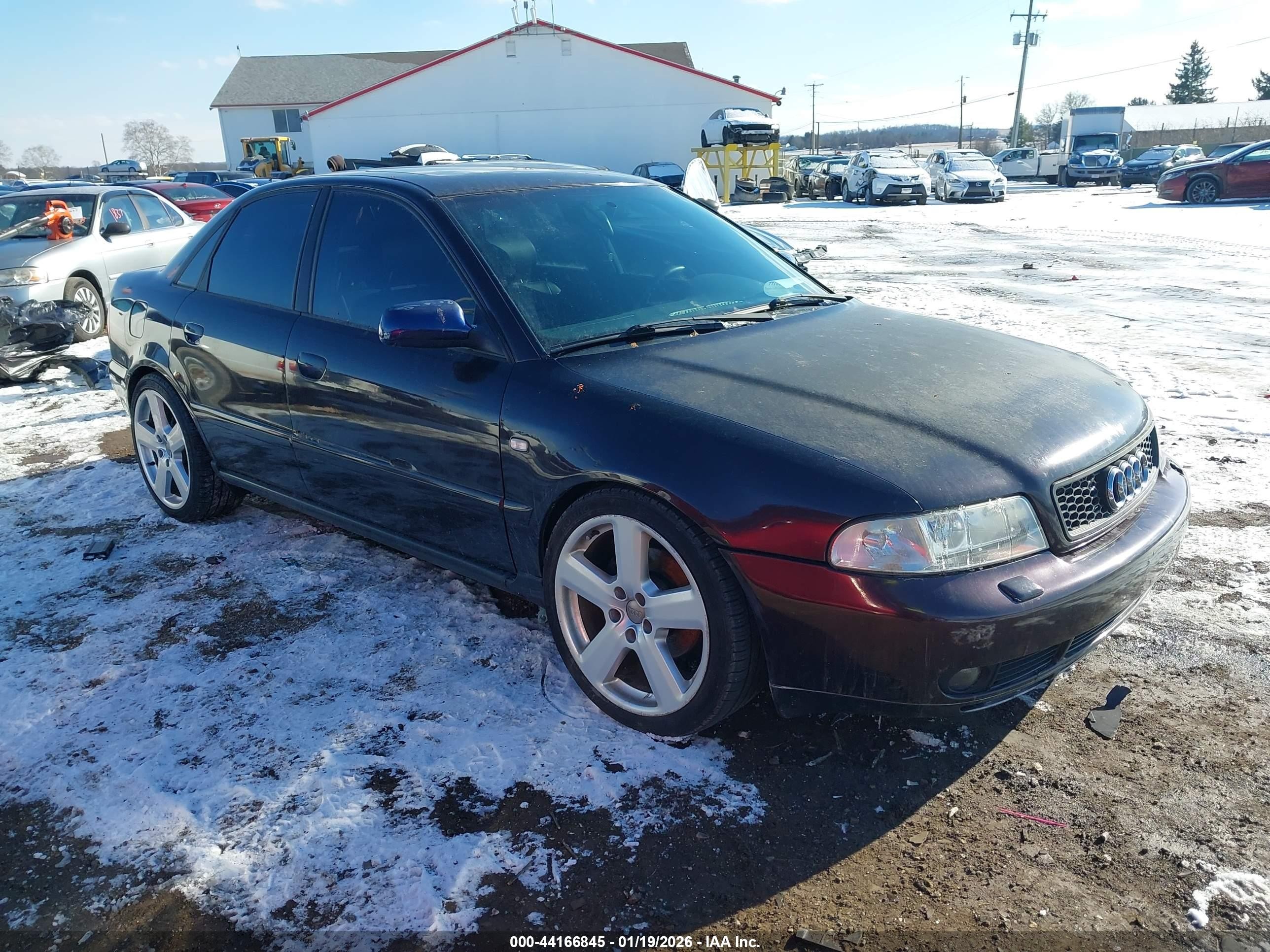 2000 Audi A4 1.8 T Blue vin: WAUDC28DXYA176116