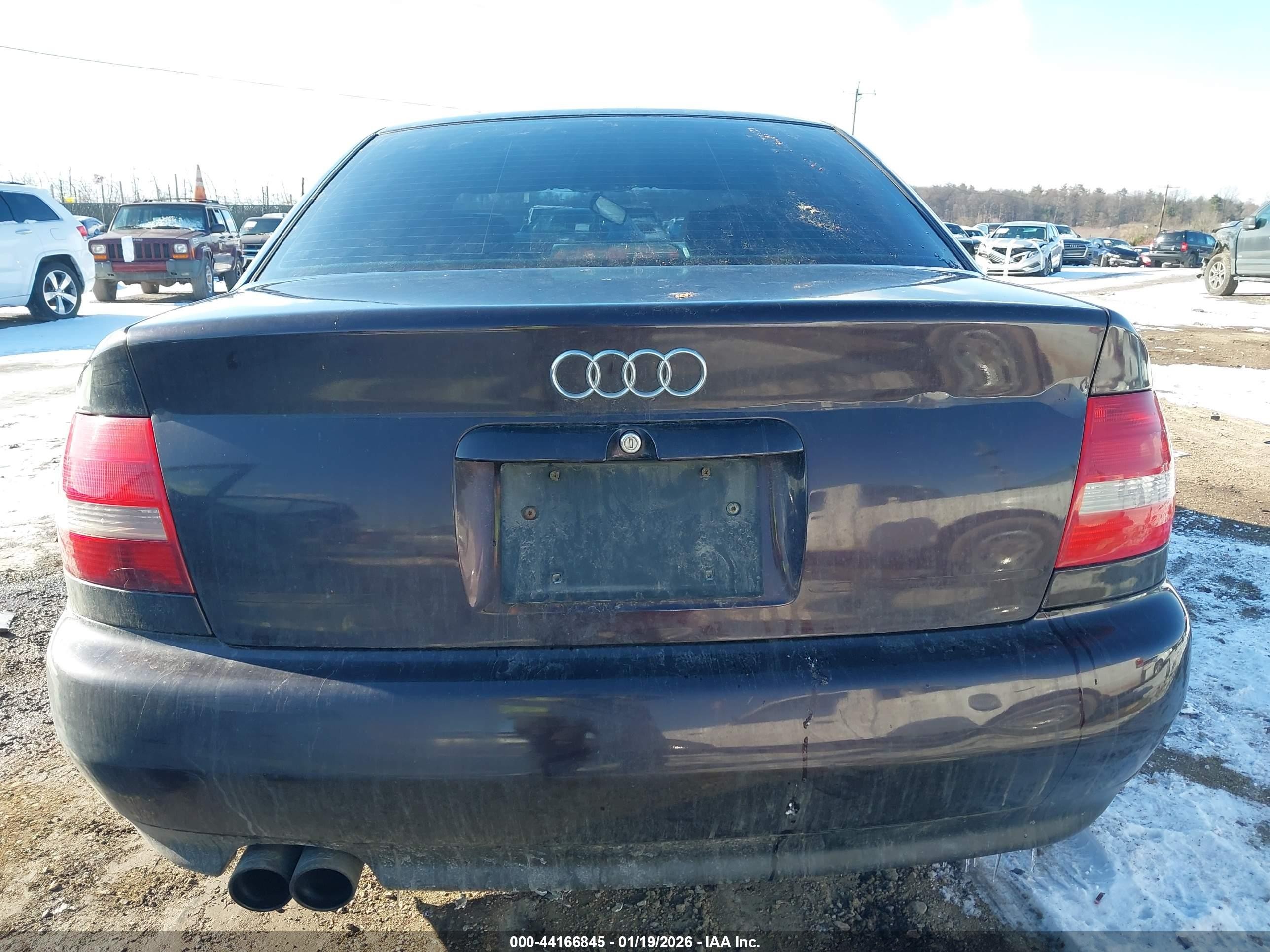 2000 Audi A4 1.8 T Blue vin: WAUDC28DXYA176116
