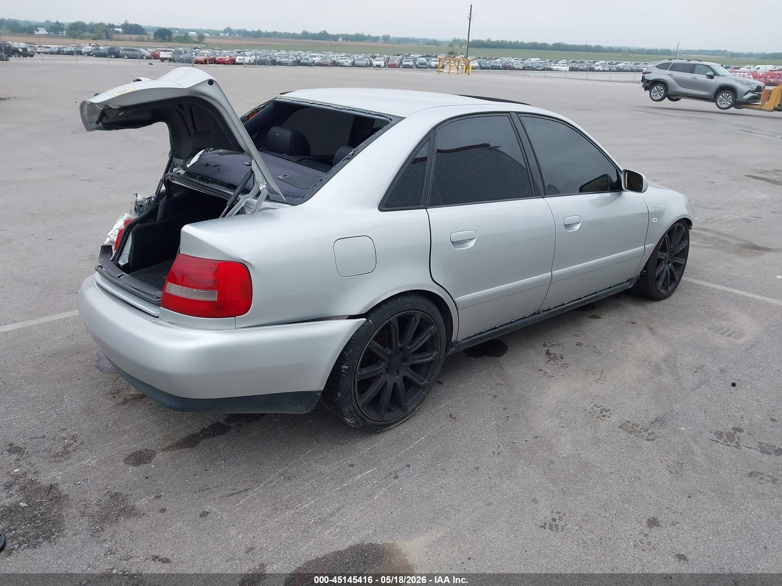 2001 Audi A4 1.8 T Silver vin: WAUDC68D31A145447